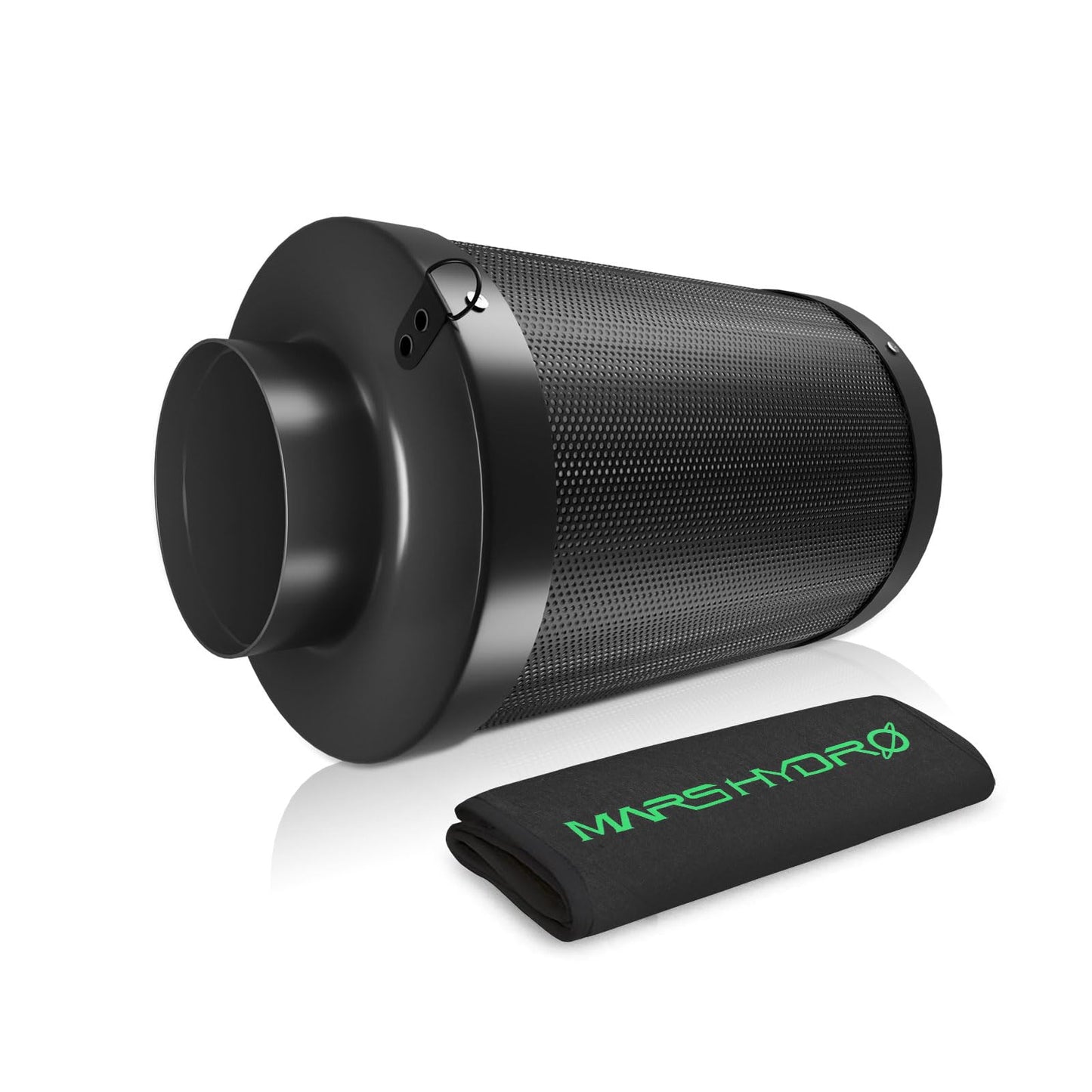 MARS HYDRO 4 Inch Air Carbon Filter Odor Control with Australian Virgin Charcoal, for Inline Duct Fan, Grow Tent, Hydroponics