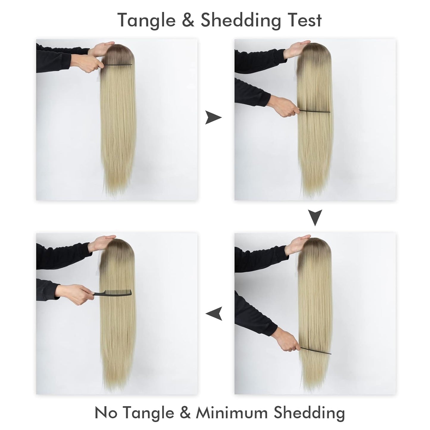 Blonde Lace Front Wig Long Body Wavy Auburn Synthetic 13X3 Lace Front Wigs Glueless Hair Pre Plucked Free Part Heat Resistant Hair for Women Drag Queen 22 Inch