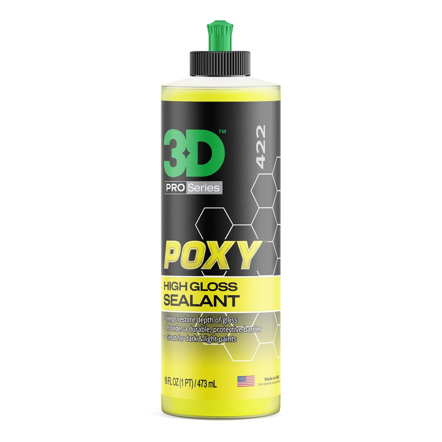 HD Poxy Paint Sealant High Gloss Automotive Restoration Montan Car Wax - 16 oz. | Paint Protection, Sealant & Shine | Easy On Application | Made in USA | All Natural | No Harmful Chemicals