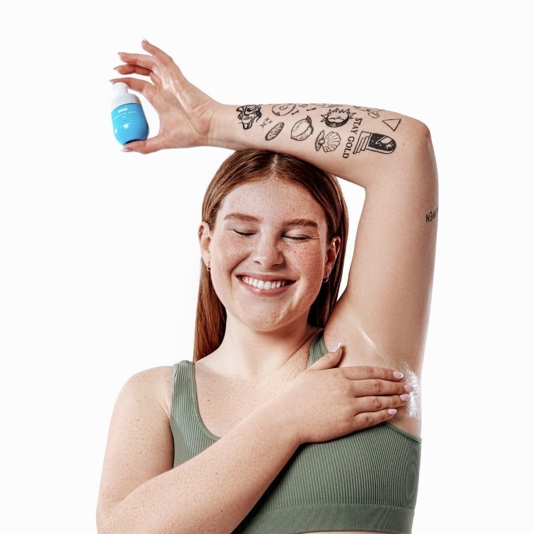 Bushbalm Ingrown Hair Routine - Roller Rescue, Nude Oil and Nude Scrub Bundle - AHA & BHA - Exfoliating, Soothing, Cooling for Intimate Areas, Underarms - Helps With Razor Bumps, Ultimate(Trio Bundle)