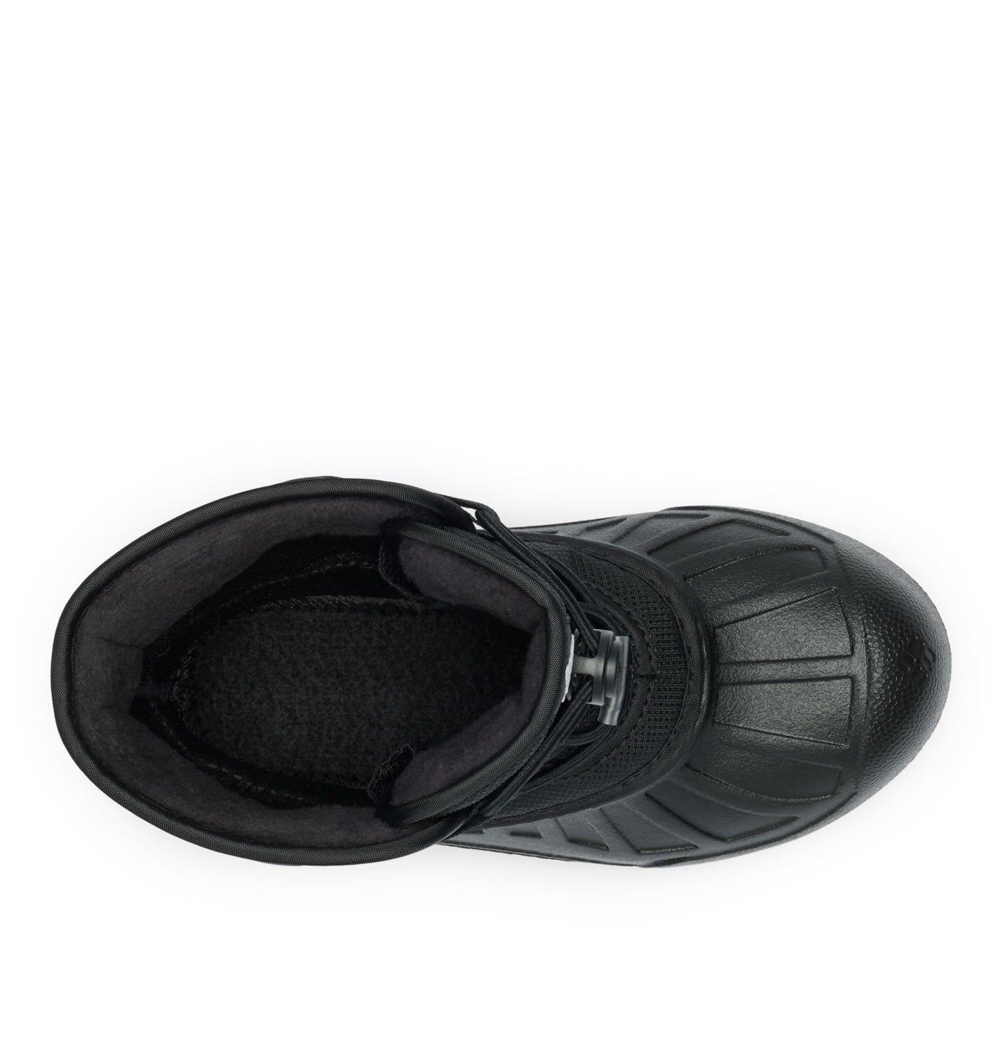 Columbia Youth Unisex Powderbug Snowlite Lace, Black/White, 8