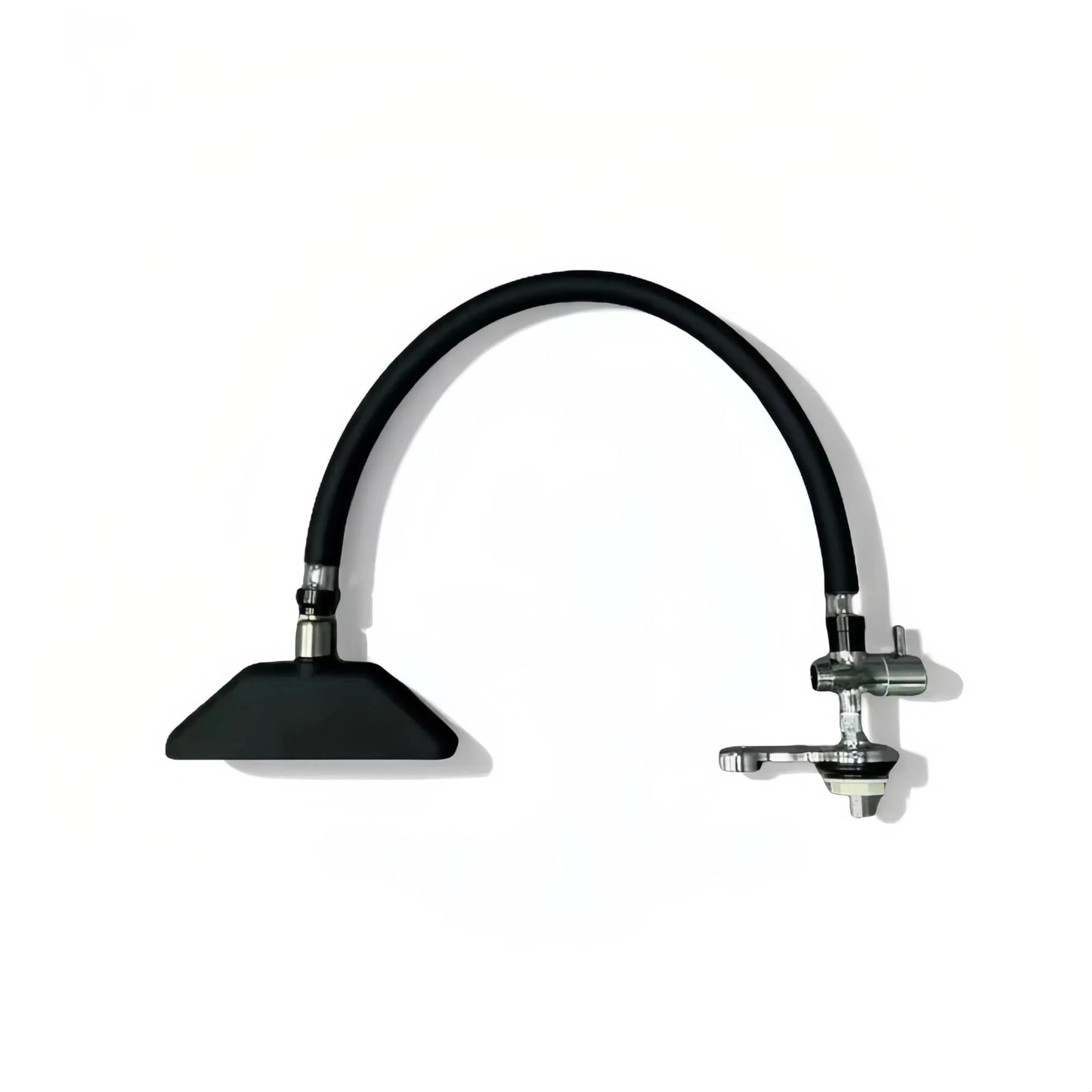 Waterfall Spa Shower for Shampoo Chairs Therapy Head with Shower Head, Salon Equipment for Head Massage, Black Set