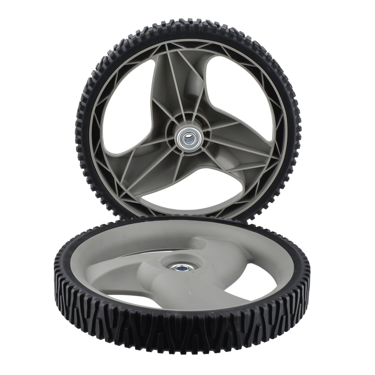 12-inch Lawn Mower Wheel 532433121 Replacement for Craftsman Fit for Husqvarna for Poulan Pro Lawnmower, 2 pcs