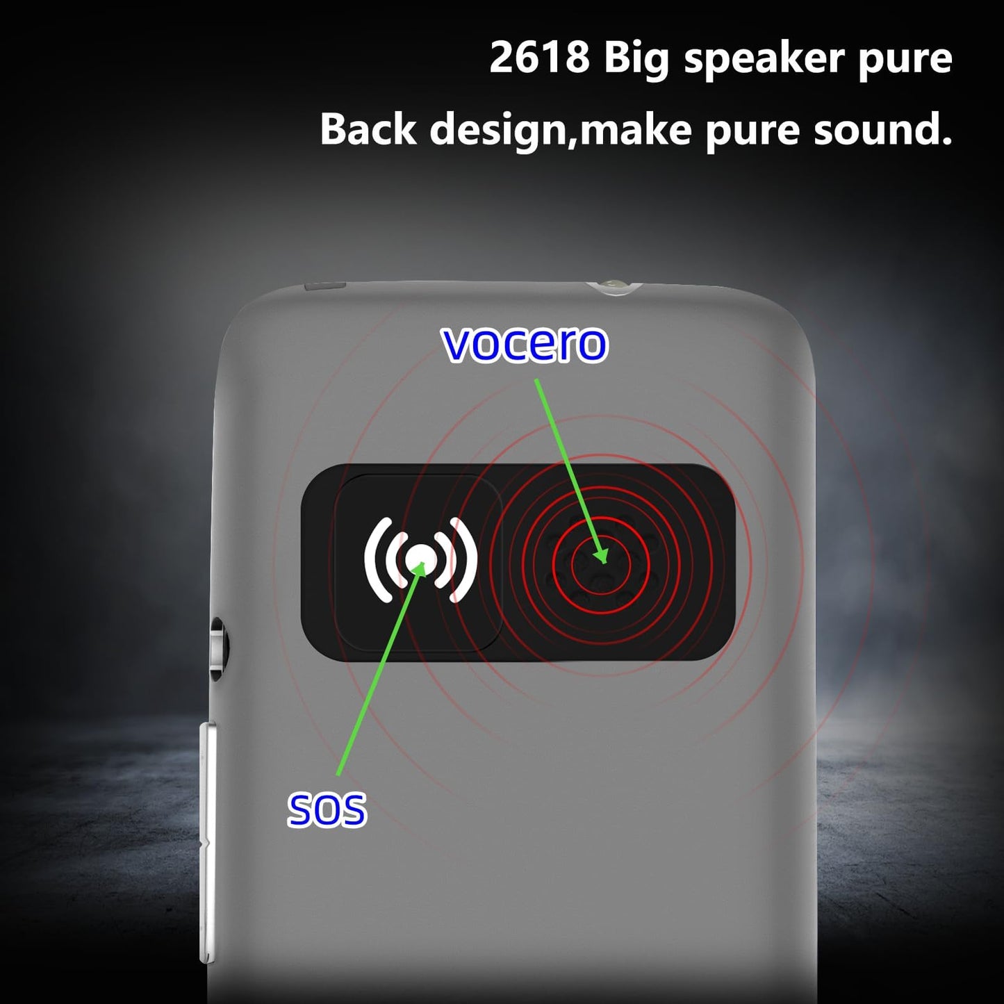 4G Foldable Mobile Phone for Seniors with SOS Button, SIM-Free Flip Phone for Elderly, Unlocked Senior Flip Basic Phone, with Charging Station, Camera, FM, Flashlight (Gray)