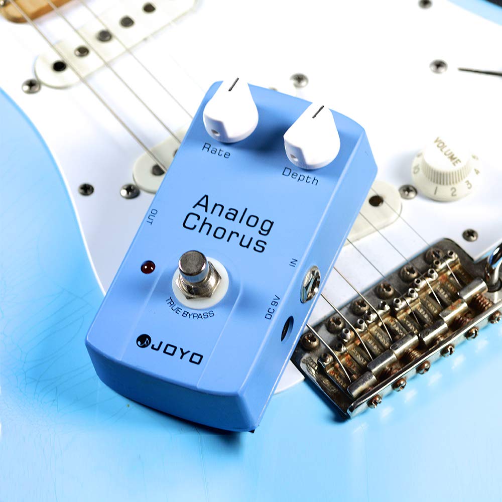 JOYO Chorus Pedal Circuit-Chorus BBD and Extensive Chorus Effect for Electric Guitar - True Bypass ("Analog" Chorus JF-37)