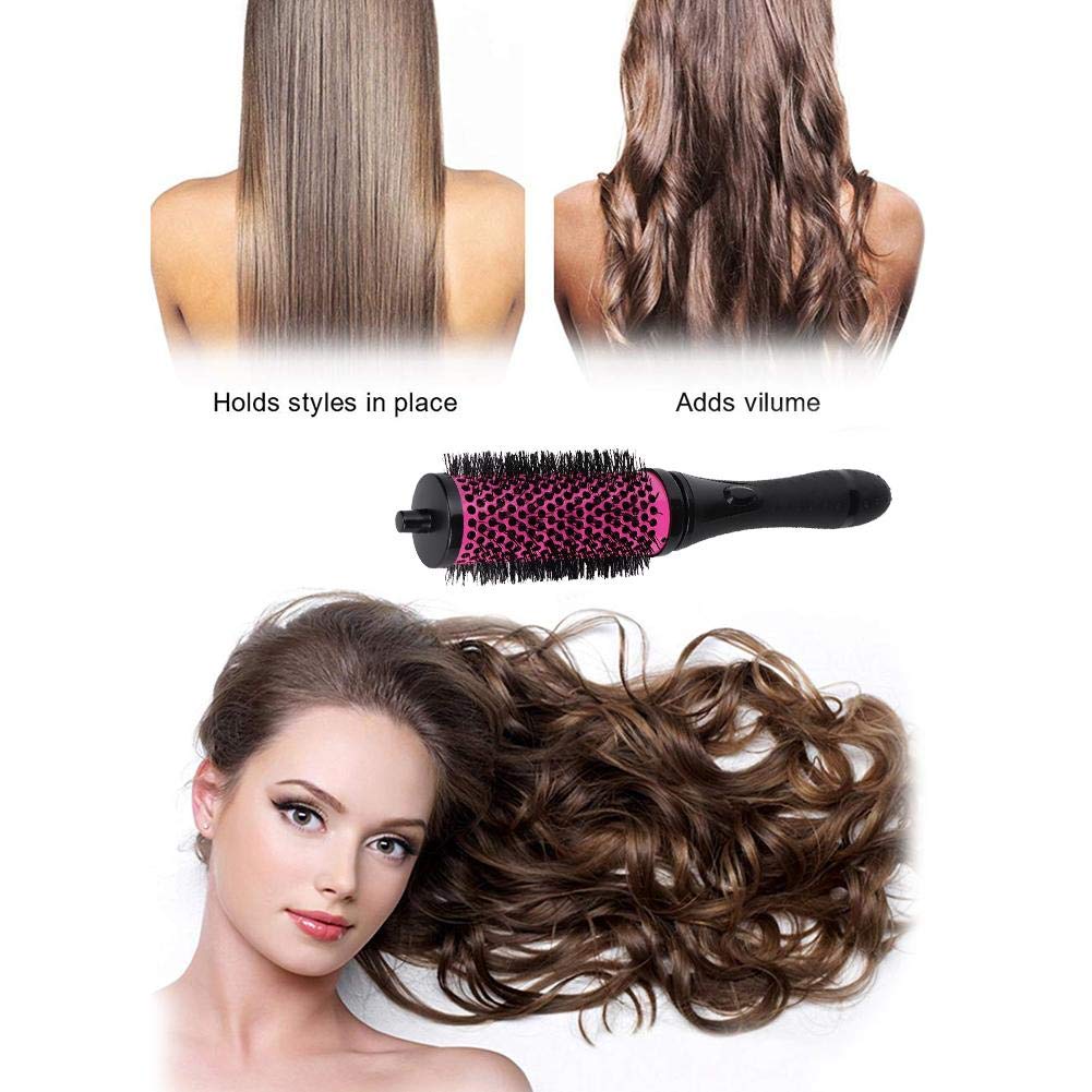 Round Comb, 7 Pack Anti-Static Detachable Round Hair Brush Professional Ionic Hair Styling Curling Brush Precise Heat Styling For All Hair Types