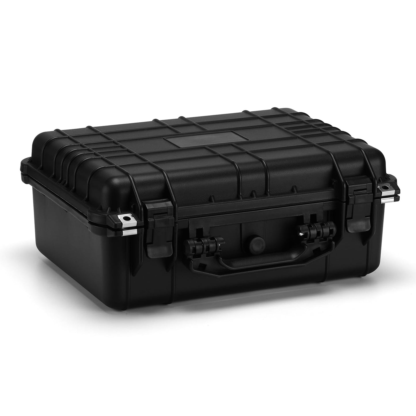 Mayouko 16" Waterproof Plastic Toolbox with Foam Insert, 16" x 13.2" x 7", IP67 Lockable Storage Box, Customizable Foam, Shockproof Hard Case Weatherproof Container, Protective Hard Camera Case