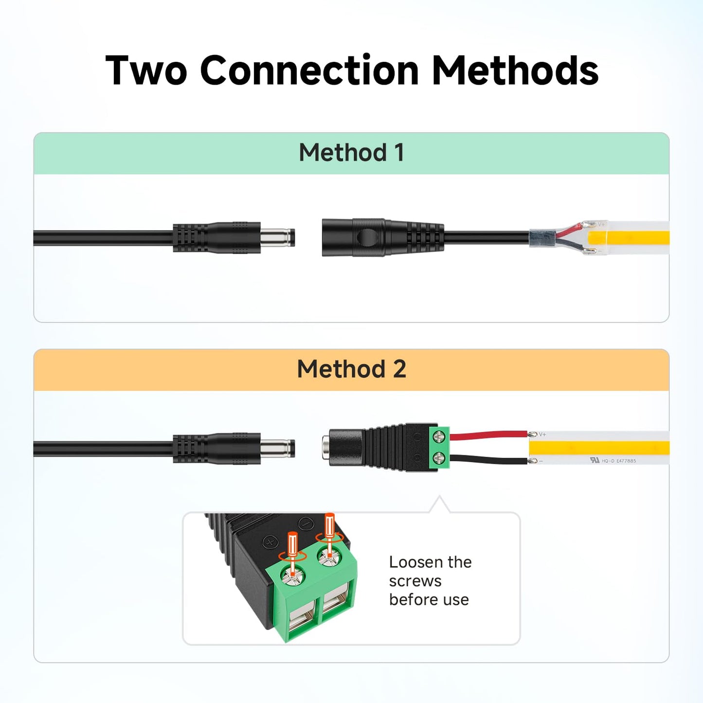 BTF-LIGHTING 24V4A Power Adapter ETL Certified 100-240V AC to 24V DC 4A Transformer Power Supply Converter Input with 5.5x2.1mm DC Output Jack for RGBW RGBCCT WS2805 5050 3528 FCOB COB LED Strips