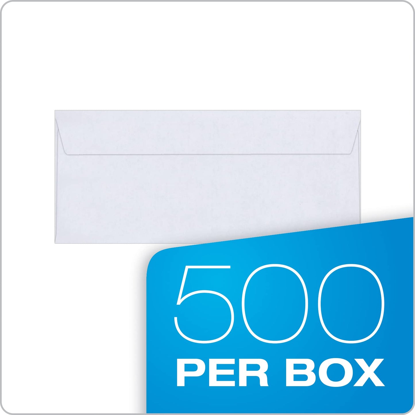 Columbian Envelopes, #9 Security, 500 Per Box, Double Window, REDI-Seal Self-Seal, White, 3-7/8" x 8-7/8", Security-Tinted Interior for Invoices and QuickBooks Statements