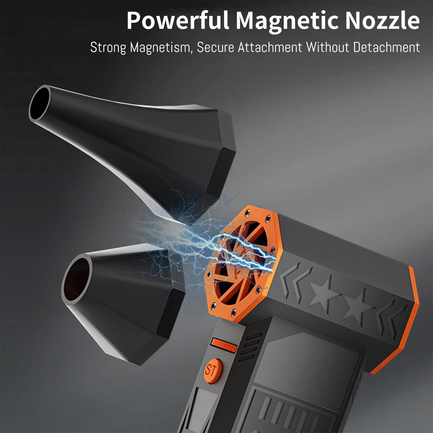 ANCBD Electric Air Duster 300,000RPM Turbo Fan, Rechargeable, 3 Speeds, Multi-use, 8000mAh, Part #753980256263