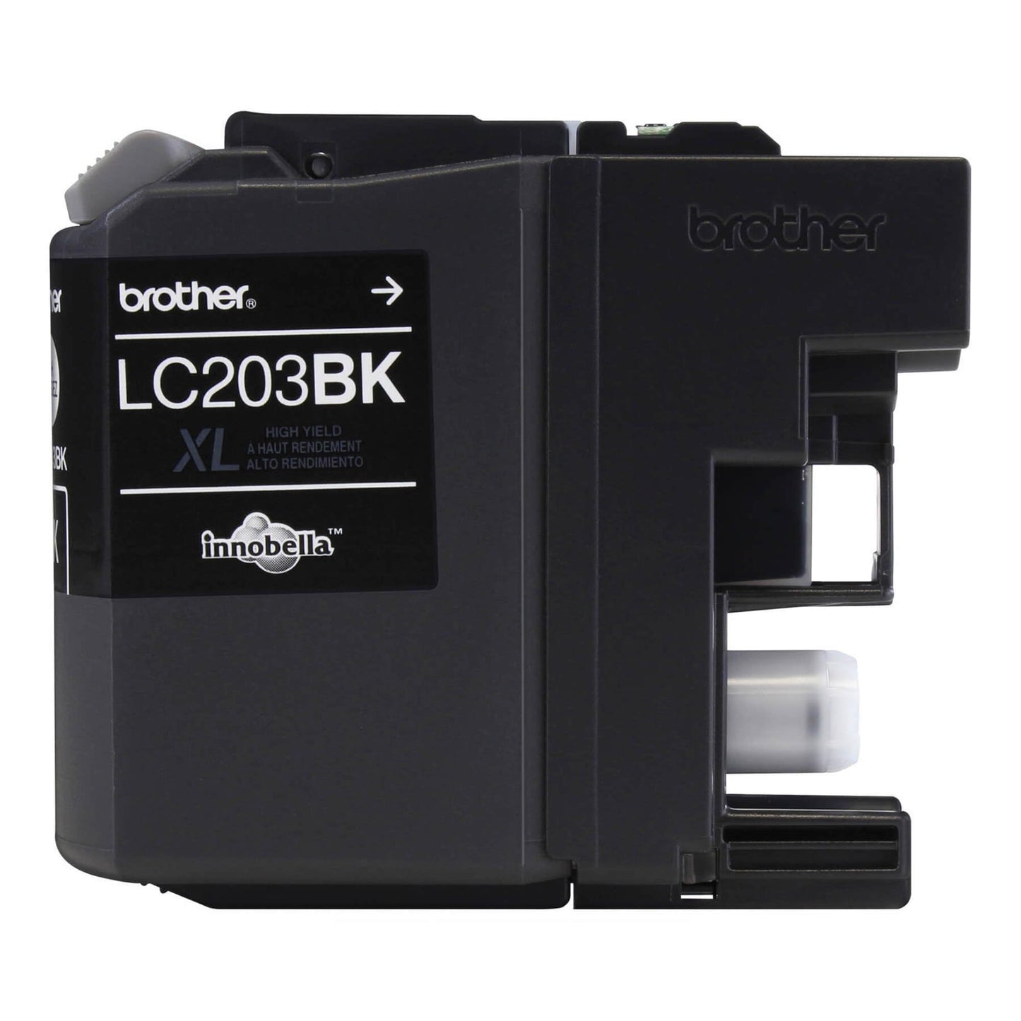 Brother Genuine LC203BKS Innobella Black Ink Cartridge, High Yield (XL Series) MFC-J4320DW, MFC-J480DW, MFC-J4420DW, MFC-J485DW, MFC-J4620DW, MFC-J680DW, MFC-J5620DW, MFC-J885DW
