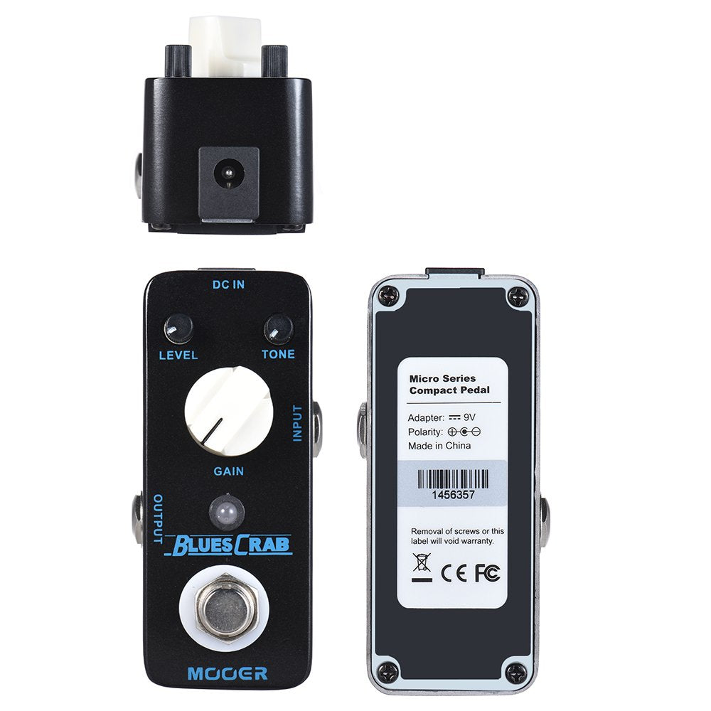 Mooer Blues Crab, classic blues overdrive