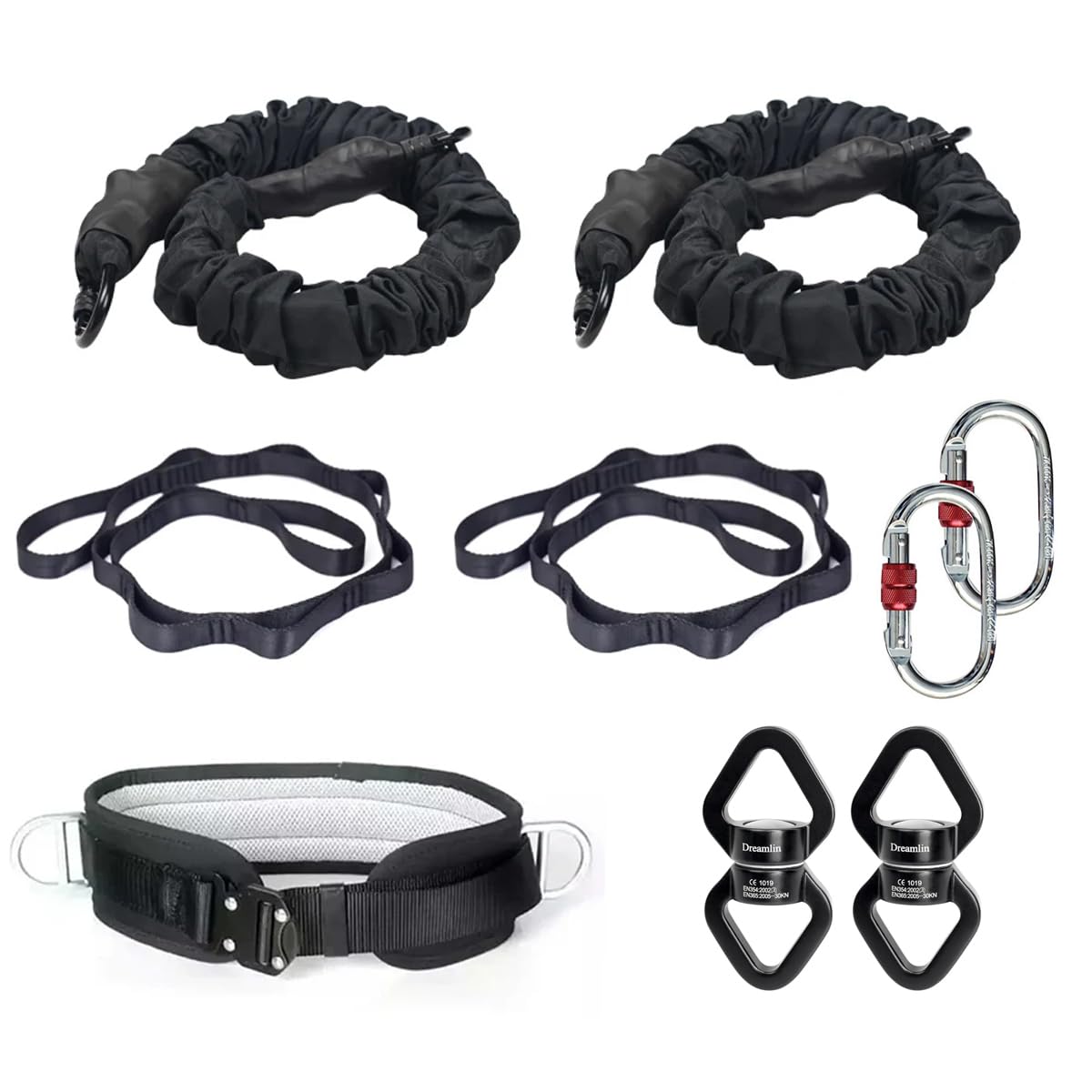 Back Somersault Bungee Dance Trainer Backward Flip Training Euipment Gymnastics Spotting Training Fitness Taekwondo Martial Arts Kickboxing (Weight Class -120kg)