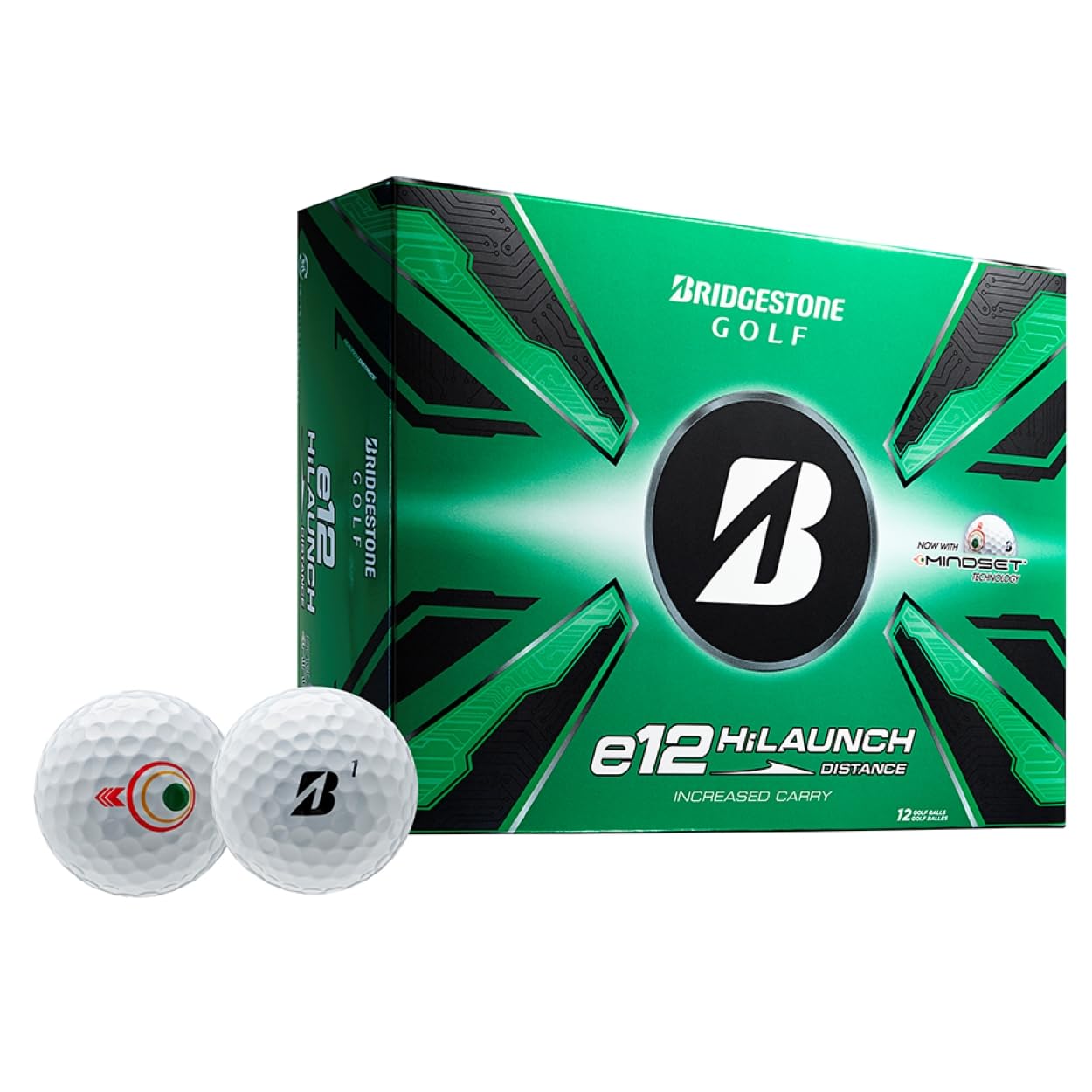 Bridgestone Golf e12 HiLaunch White