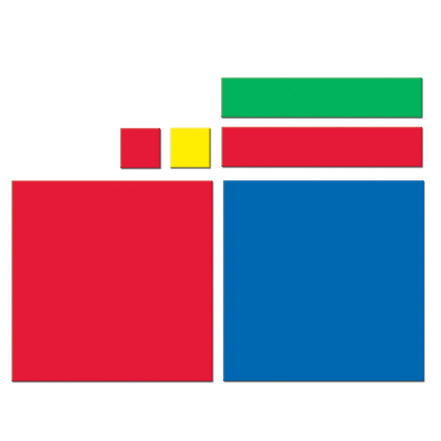 Learning Resources LER7641 Magnetic Algebra Tiles