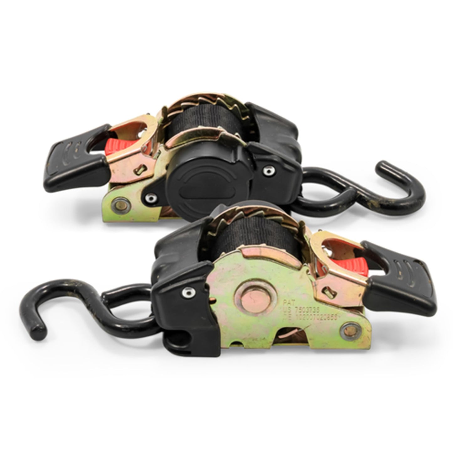 Tie Down Straps, 1" Width, Retractable -5.5', Bolt-On (E/F)