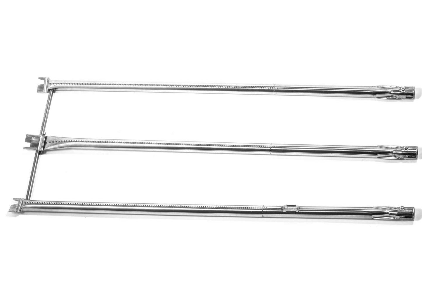 34-1/4 Inch BBQ Grill Burner Tube Kit Replacement for Weber Genesis 300 Series Genesis E-310 E-320 S-310 S-320 (Model Years 2007-2010), Stainless Steel Tube Burner Set for Weber 67722/67820