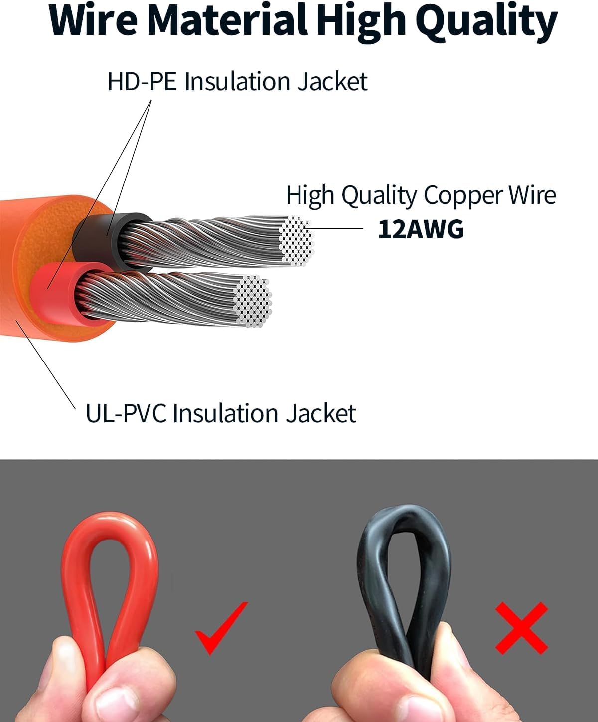 Tonton 30FT DC 8mm Extension Cable for Solar Generator, 9M Power Station Adapter Cable with DC8020 Male Adapter for BLUETTI, Aker, Jacker Explorer, GZ Yeti Portable Power Station and Solar Panel