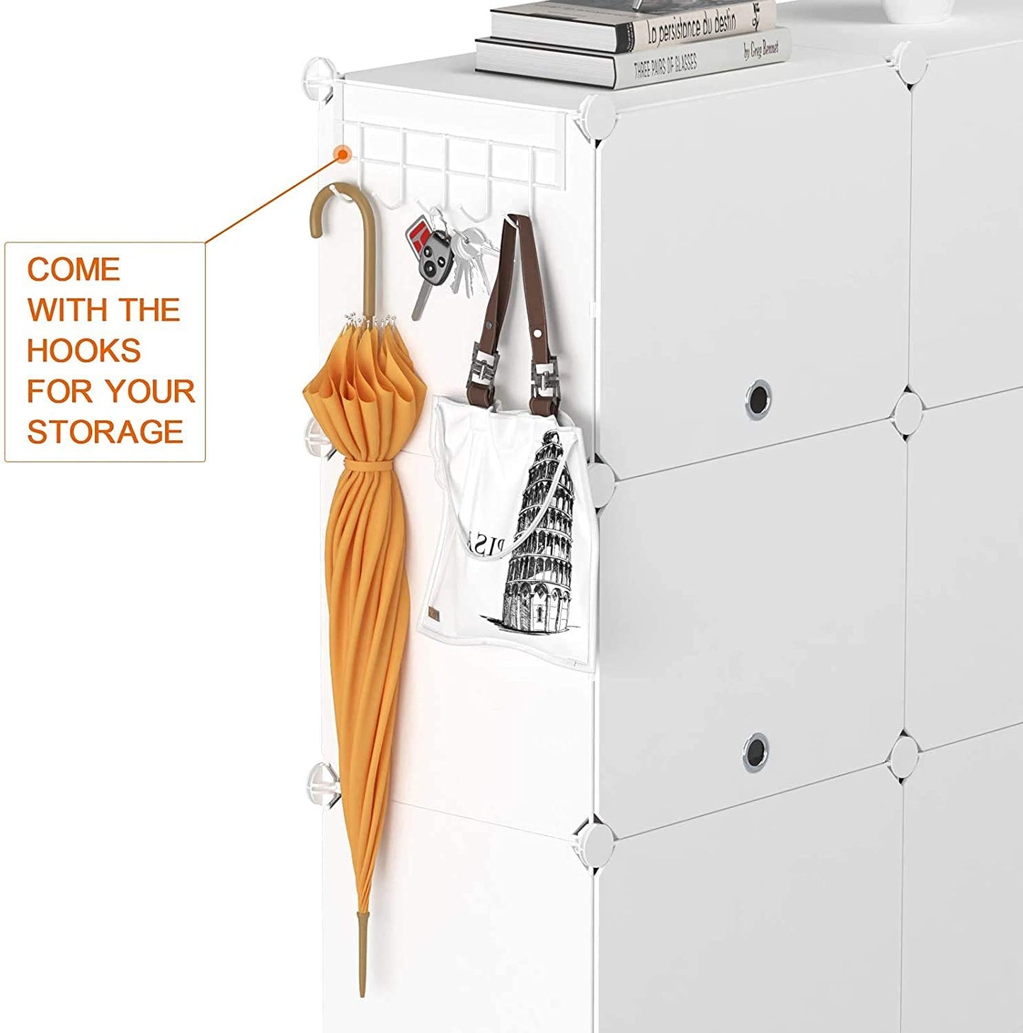 Shoe Rack, 8 Tier Shoe Storage Cabinet 32 Pair Plastic Shoe Shelves Organizer for Closet Hallway Bedroom Entryway