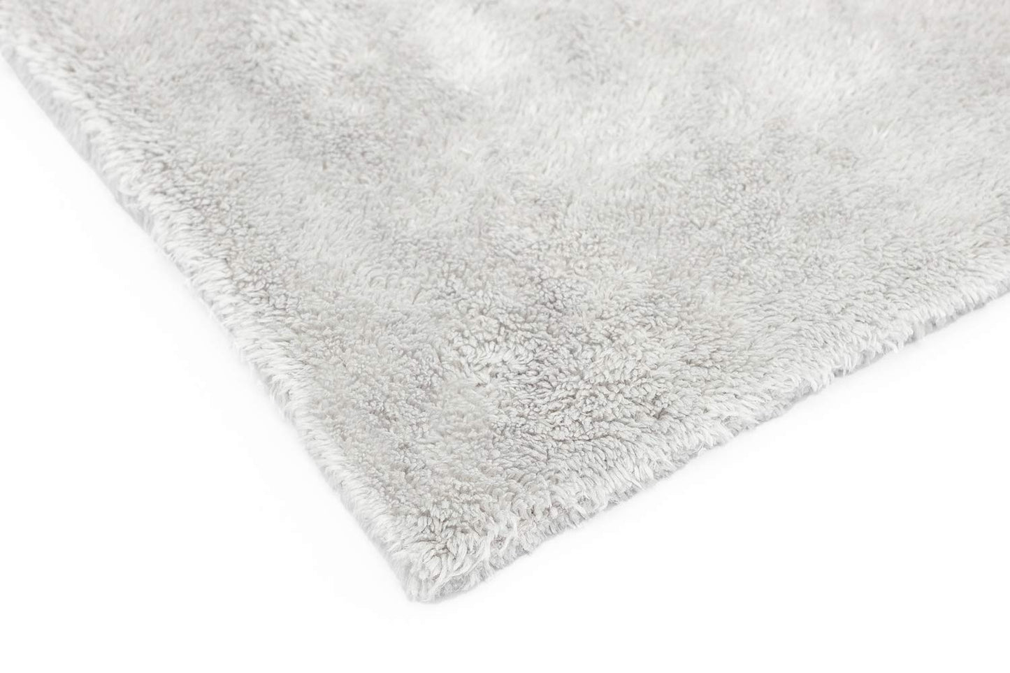 The Rag Company - Eagle Edgeless 500 - Professional Korean 70/30 Blend Super Plush Microfiber Detailing Towels, 500GSM, 16in x 16in, Ice Grey (4-Pack)