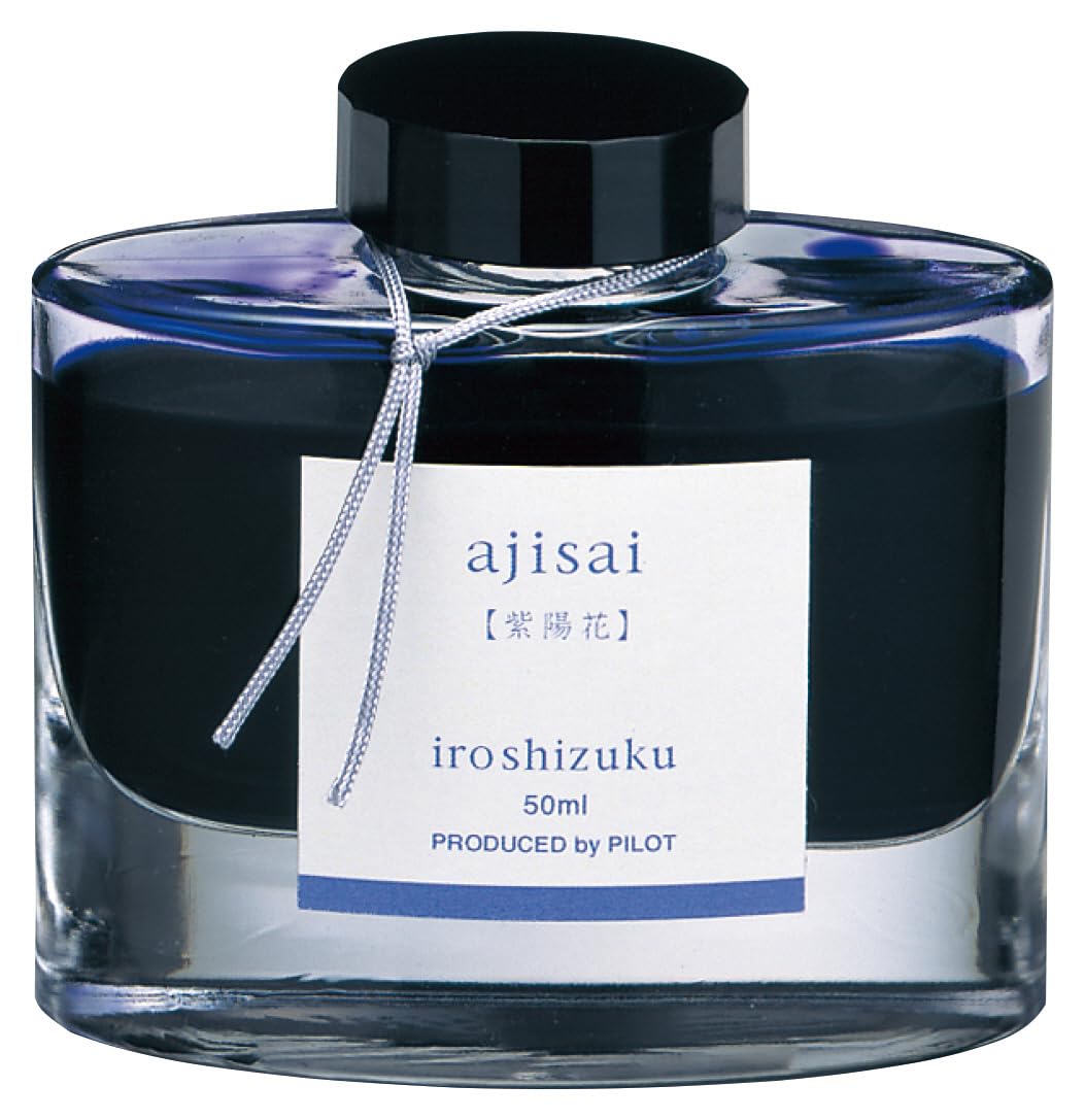 Pilot fountain pen ink iroshizuku INK-50-AJ hydrangea