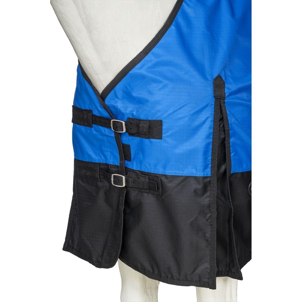 Tough 1 600 Denier Water Resistant Horse Sheet, Blue/Royal, 69"