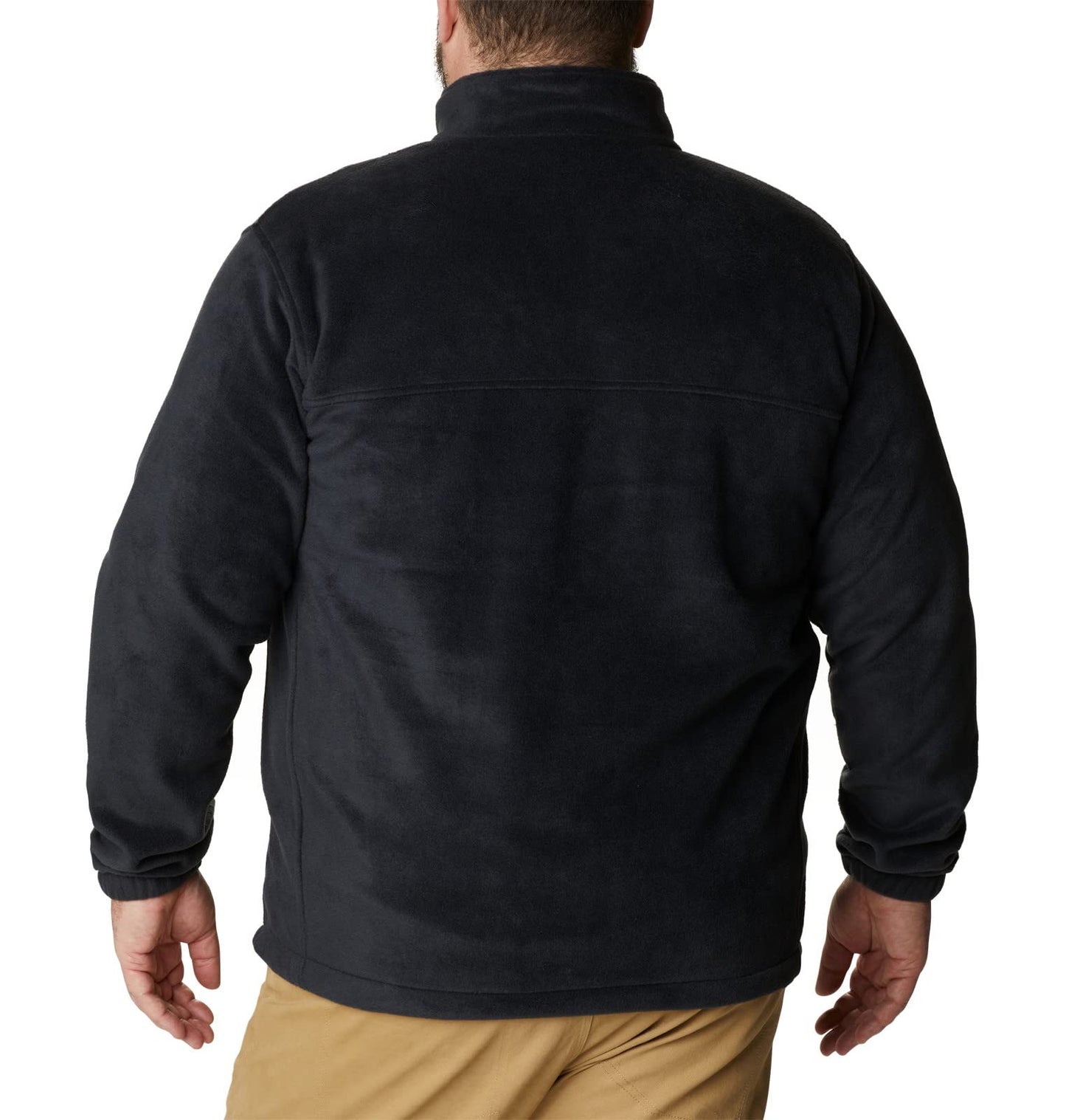 Columbia Mens Steens Mountain Half Zip Fleece Jacket, Black, Medium