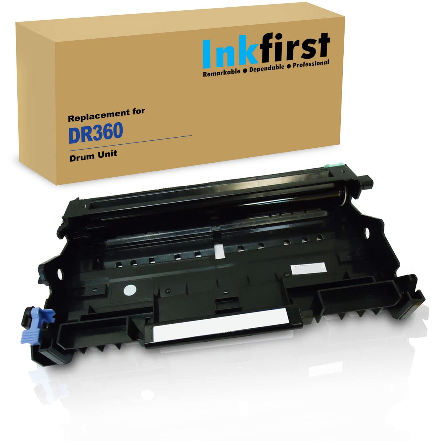 InkFirst® Drum Unit DR-360 (DR360) Compatible Remanufactured for Brother DR-360 Drum DCP-7030 DCP-7040 MFC-7340 MFC-7345N MFC-7440N MFC-7840W HL-2140 HL-2170W