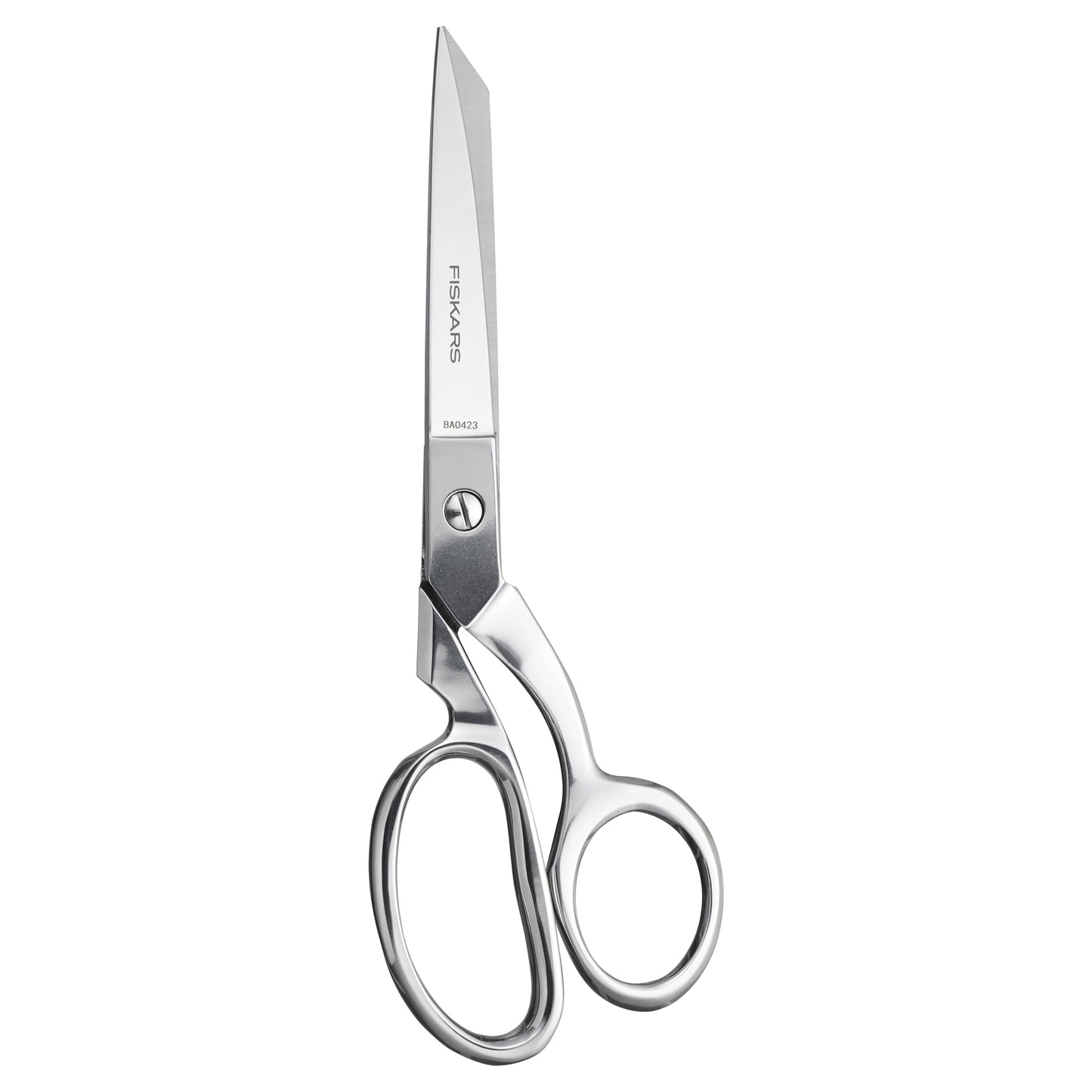 Fiskars 8-Inch Quality Forged Razor-Edged Bent Scissors, Gray