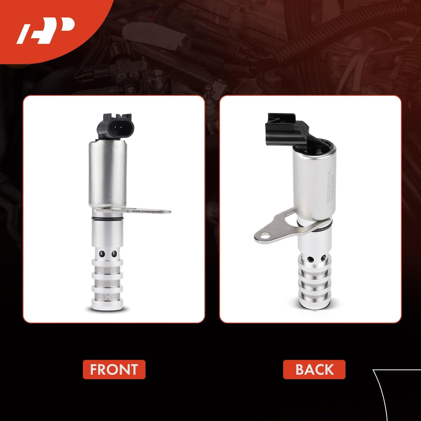 A-Premium Engine Variable Valve Timing (VVT) Solenoid Compatible with Buick Rainier & Chevrolet Colorado Trailblazer & GMC Canyon & Hummer & Isuzu, Replace# 917-010 12568078 12576768