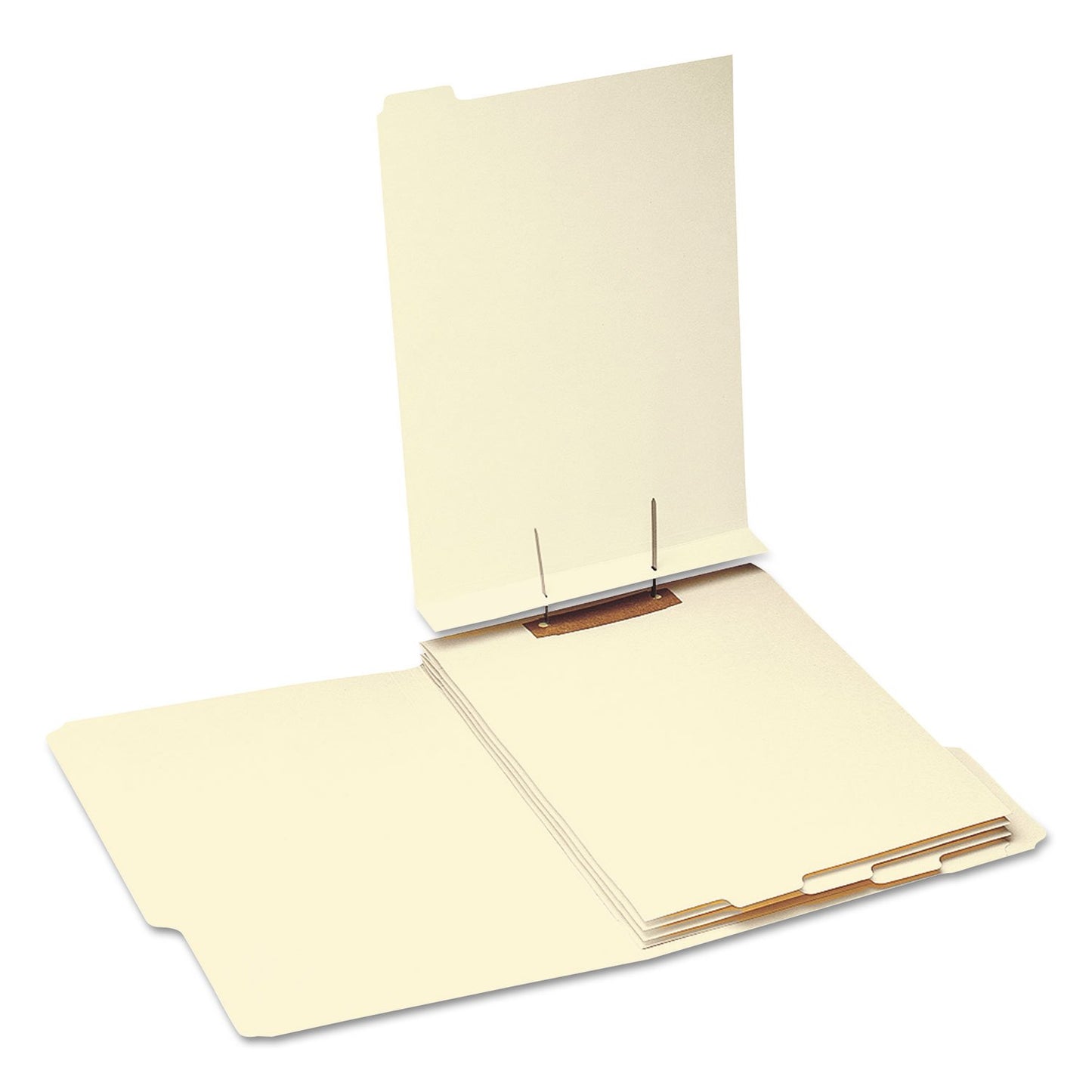 Smead Stackable 1/5-Cut Bottom Tab Folder Dividers with Fastener 50 Count (35600)
