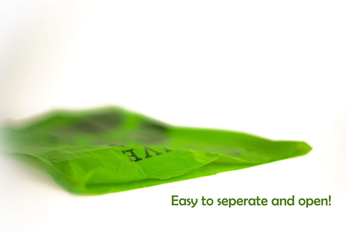 Pawsitive Solutions 3 Pack (360 Bags) Eco-Friendly Compostable Extra Thick and Strong Unscented Doggy Poop Waste Bags - Easy Open