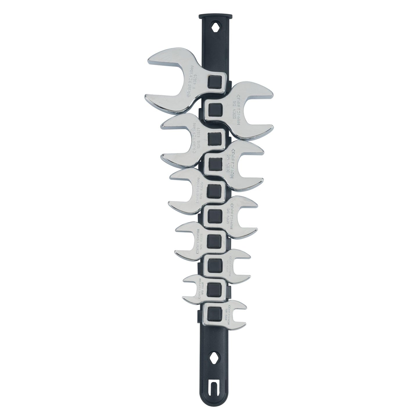 CRAFTSMAN Crowfoot Wrench Set, Open End, SAE, 10 Piece (CMMT12052LZ)
