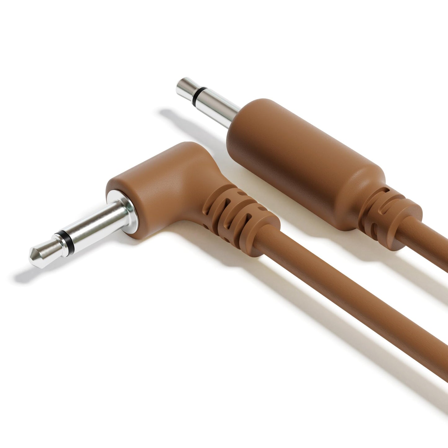 ExcelValley - Hybrid Mono Modular Patch Cables - TS 3.5mm 1/8" - Eurorack Synth Synthesizer [12-Pack | 90 cm - 35.43"]