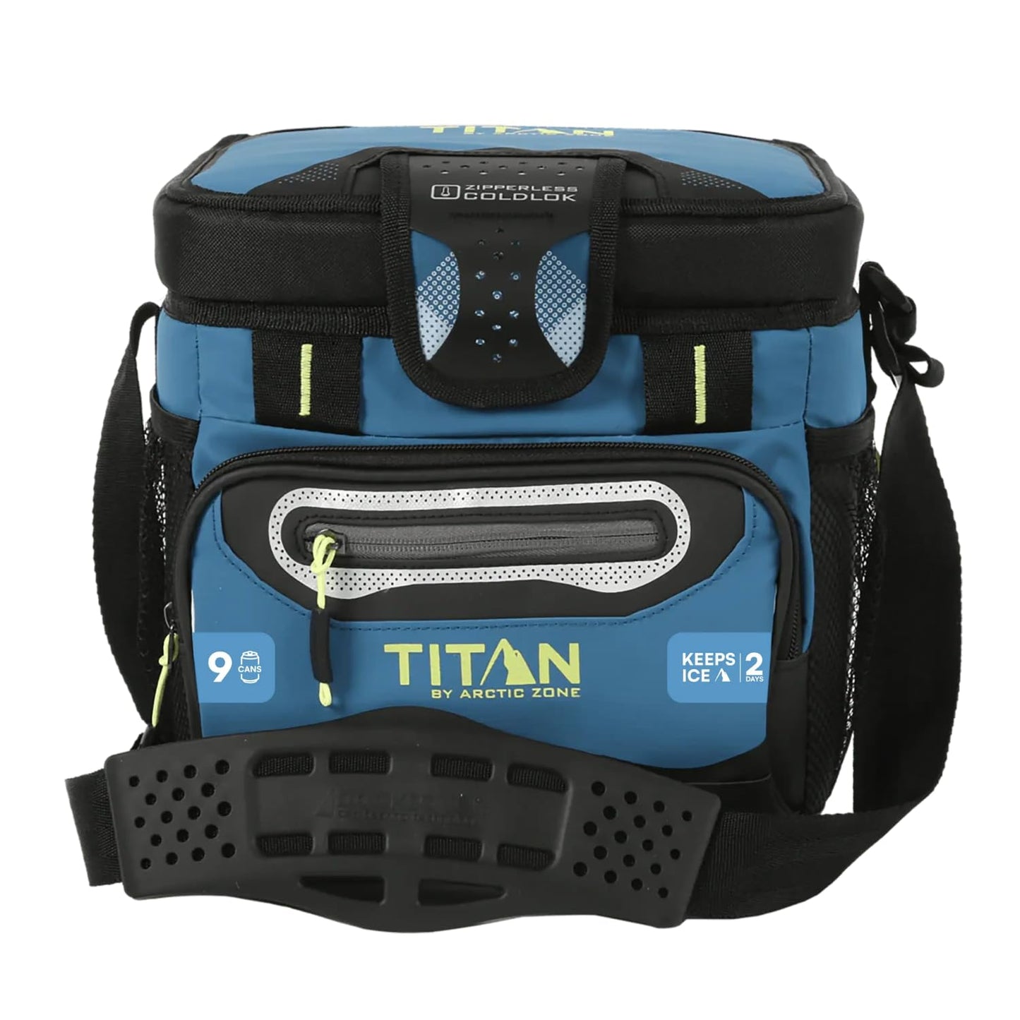 Titan 9 can Zipperless, Marine Blue