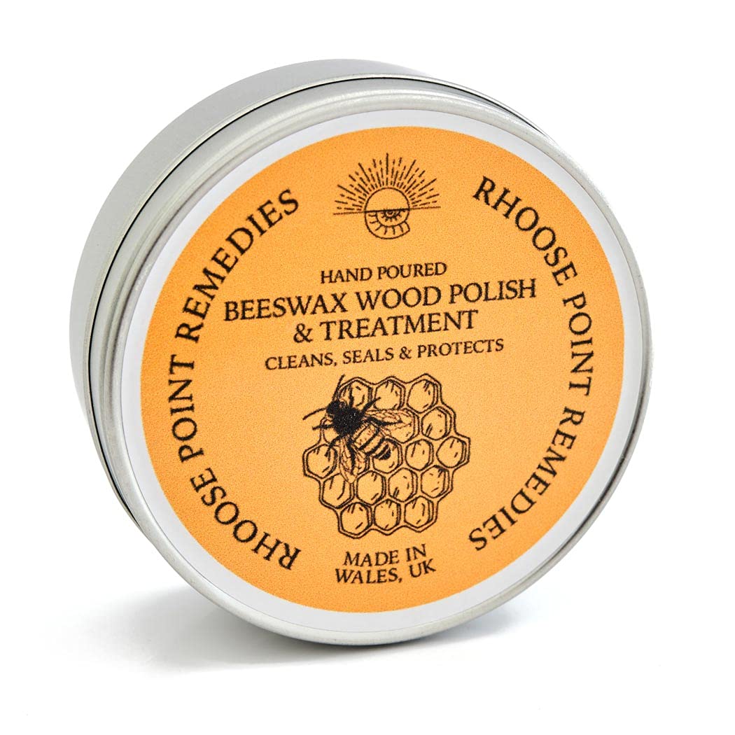 Beeswax Furniture Polish & Conditioner for Wood Enhances the Natural Beauty of Oak Pine Beech & More Seals & Protects for a Perfect Finish Wood Bees Wax Polish to Protect & Enhance any Wooden Surface