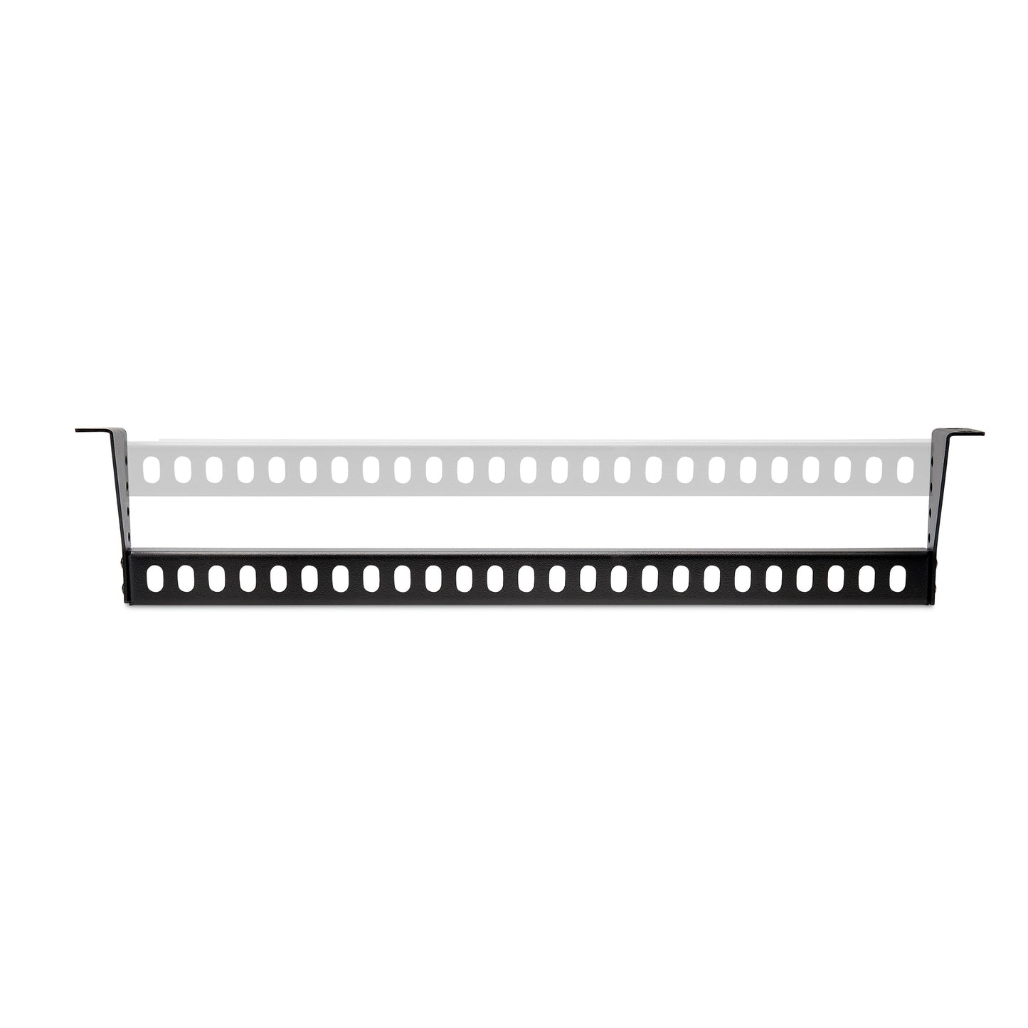 StarTech.com 1U Rack Mountable Cable Lacing Bar w/Adjustable Depth, Cable Support Guide for Organized 19" Racks/Cabinets, Horizontal Cable Guide for Patch Panels/Switches/PDUs (12S-Cable-Lacing-BAR)