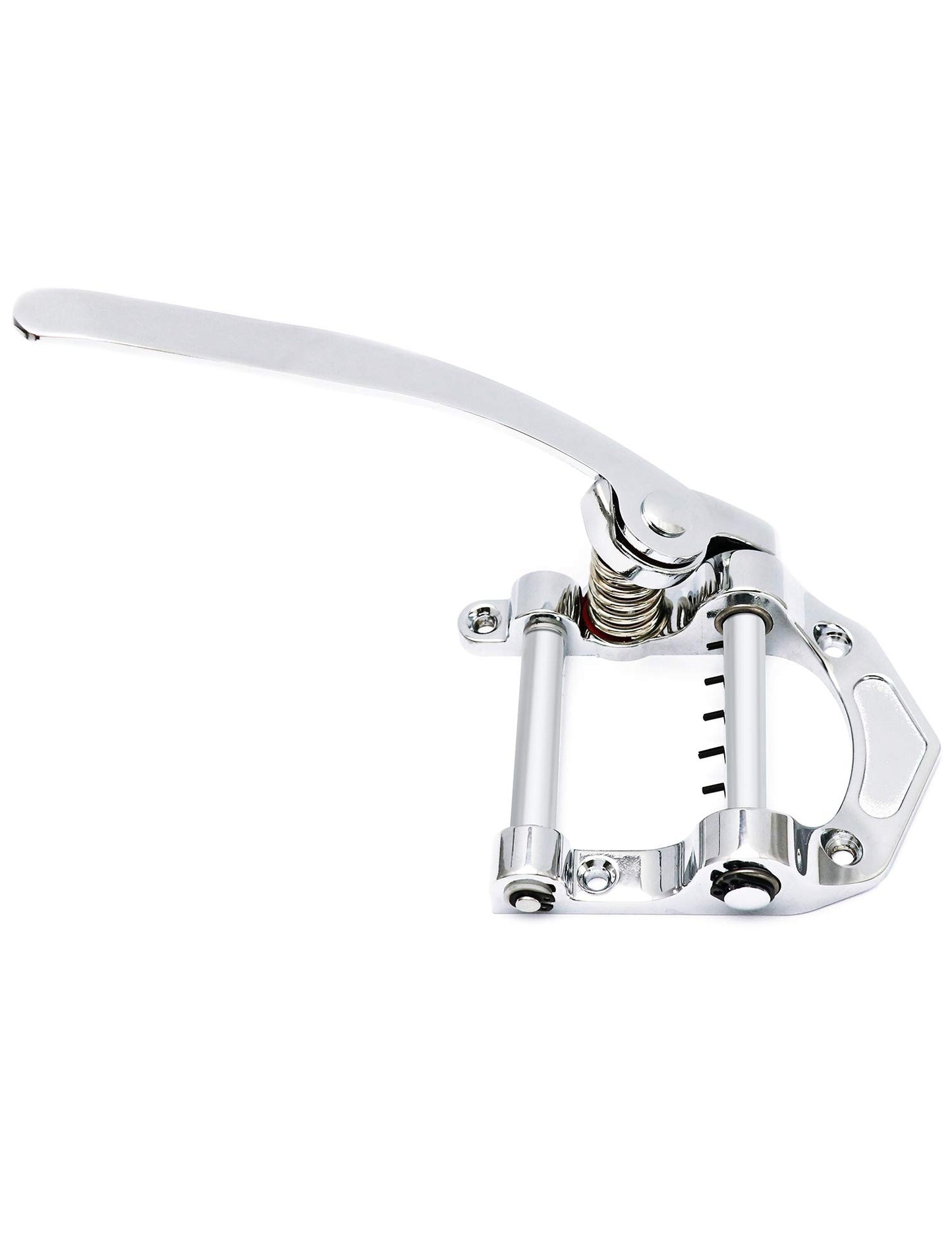 Metallor Guitar Tremolo Bridge Vibrato Tailpiece Compatible with SG LP Tele Style Flat Top Electric Guitar Chrome.