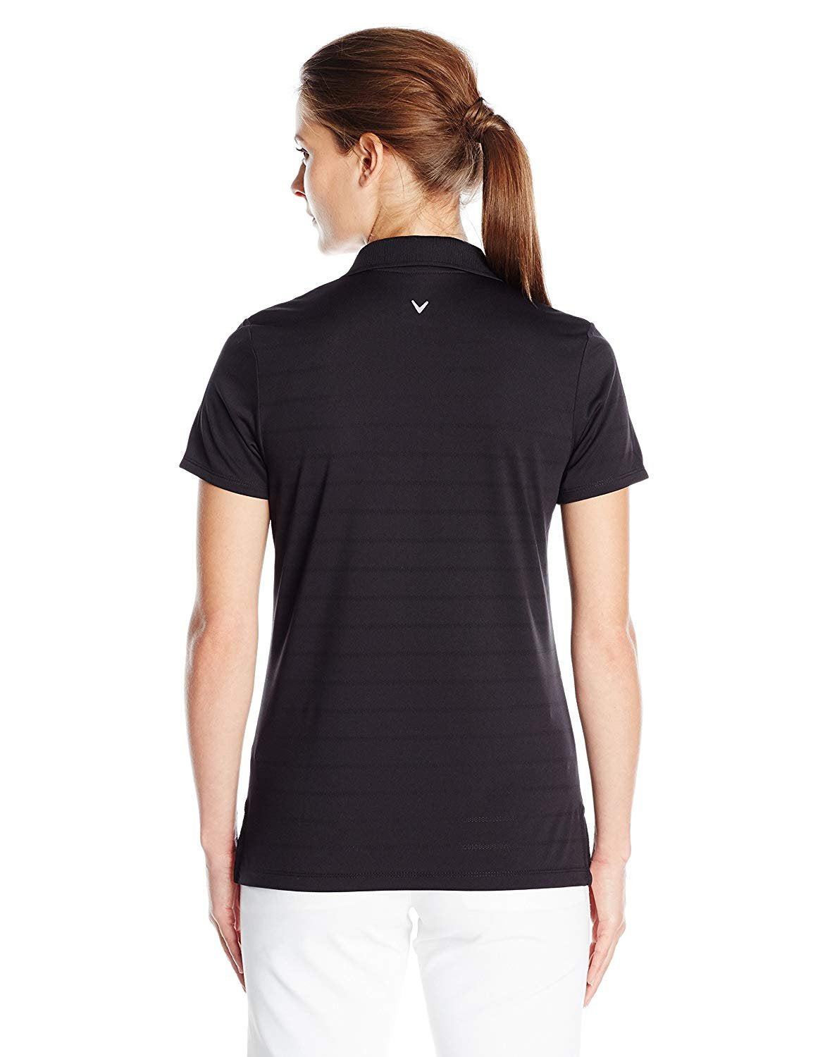 Callaway Women's Short Sleeve Opti-Dri™ Performance Golf Polo Shirt (Size Small - 3X Plus) Black