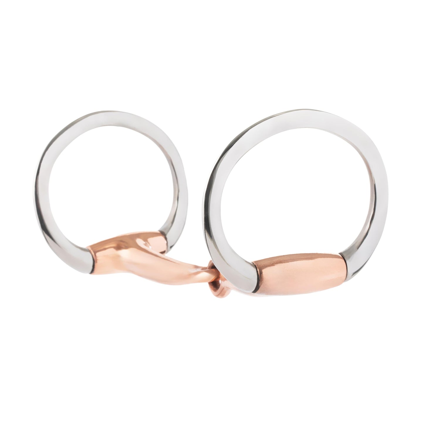 Weaver Leather Eggbutt Snaffle Bit, Stainless Steel, 5"