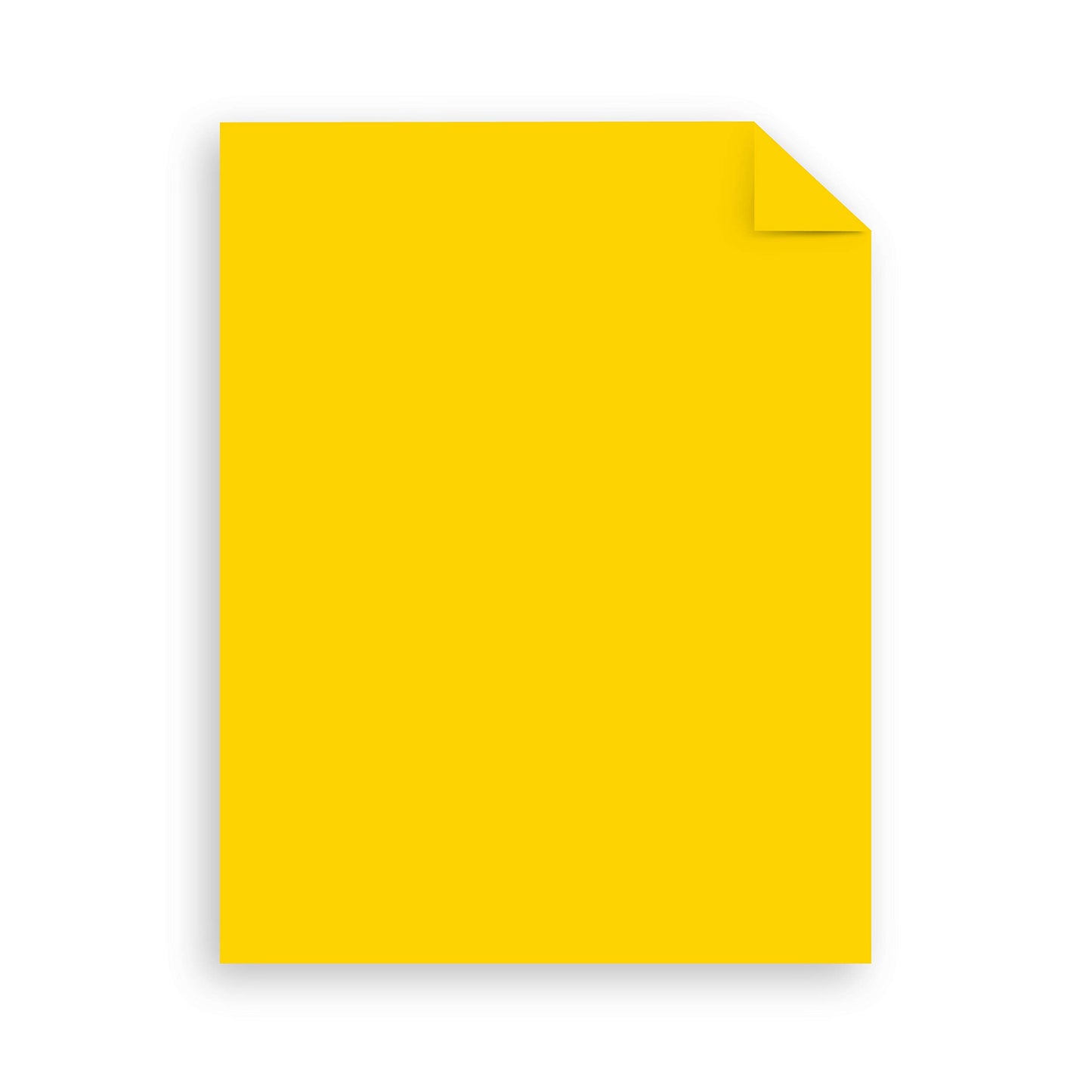 Astrobrights Mega Collection, Colored Paper, Bright Yellow, 625 Sheets, 24 lb/89 gsm, 8.5" x 11"-MORE SHEETS! (91618), Solar, Ream