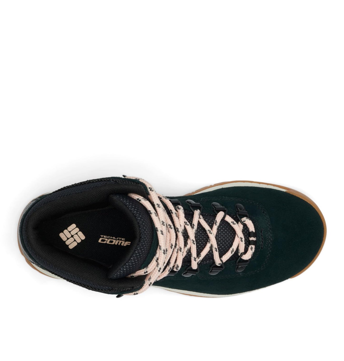 Columbia Women's Newton Ridge Plus Waterproof Amped, Black/Blush Rose, 5.5