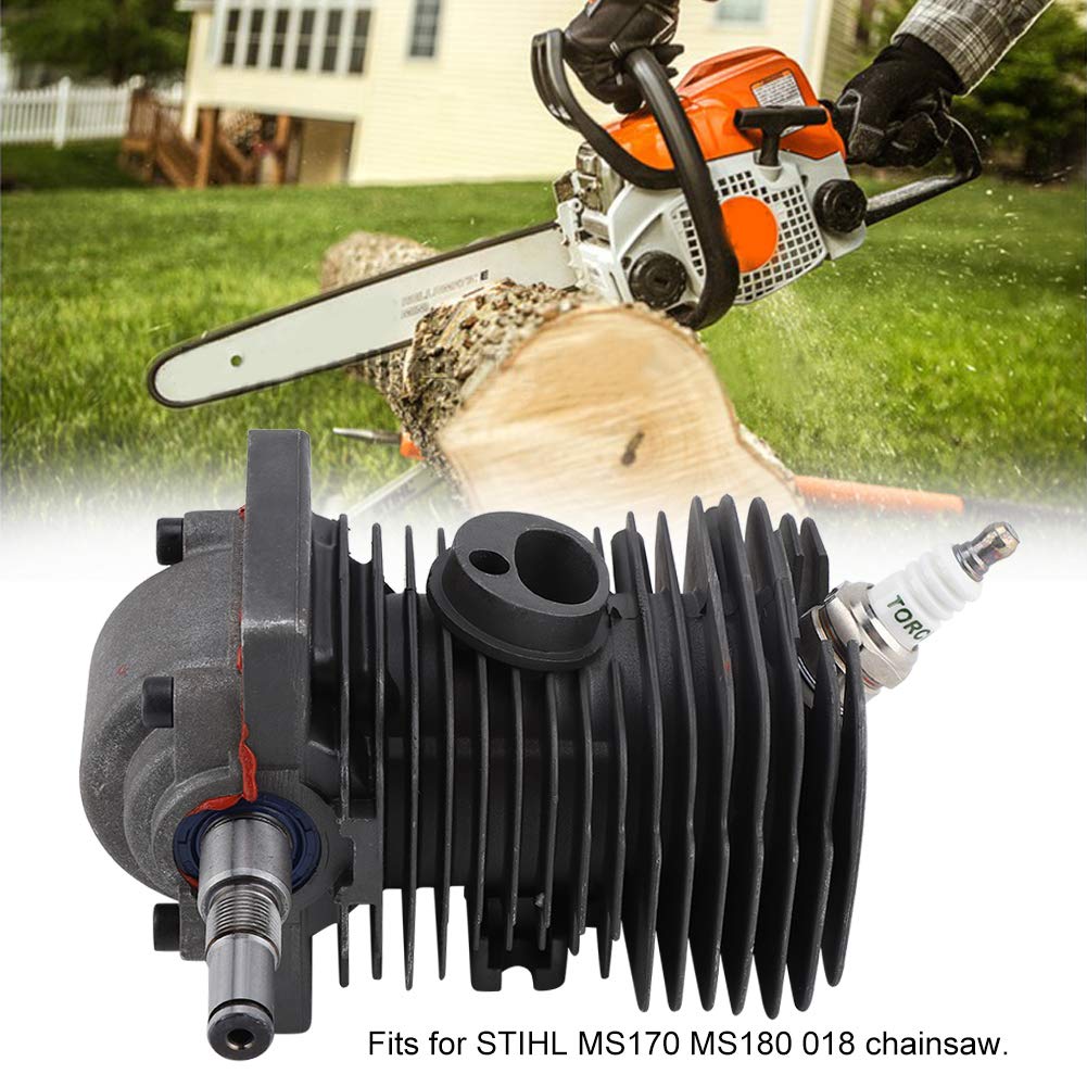 Engine Motor 38MM Cylinder Piston Crankshaft for MS180 018 Chainsaw.