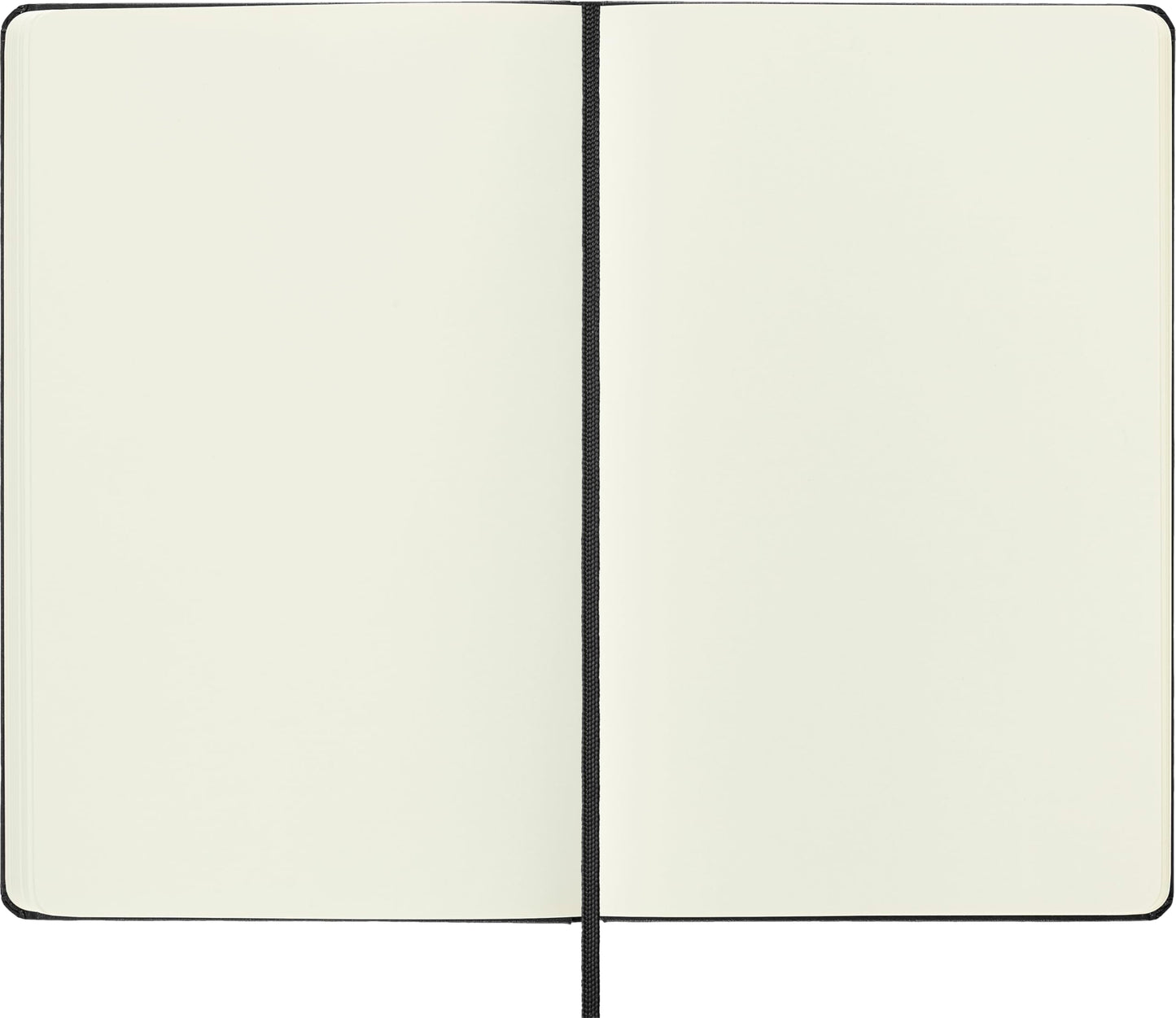 Moleskine Art Notebook, Hard Cover, Large (5" x 8.25") Plain/Blank, Black, 72 Pages