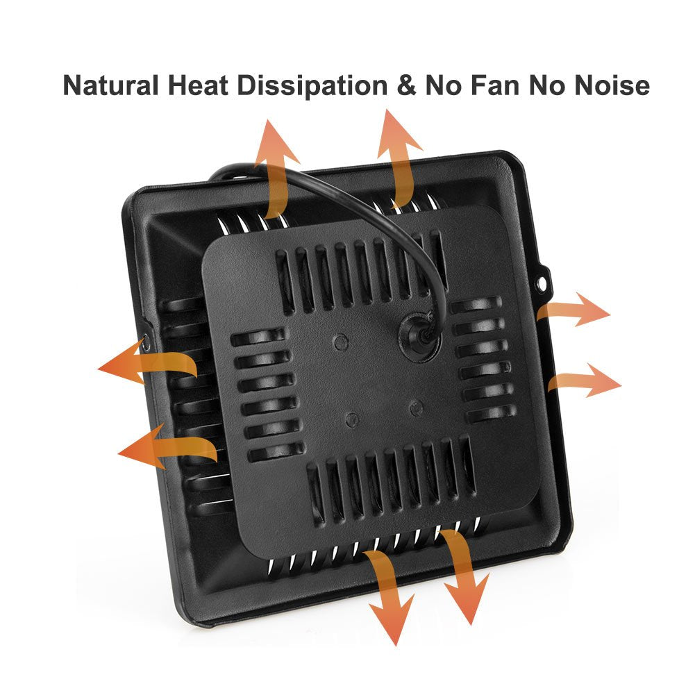 CANAGROW Full Spectrum LED Grow Lights for Indoor Plants, Waterproof COB Outdoor Grow Light, Plant Growing Lamps Refugium Light for Saltwater Aquarium, Heating Lamps for Plants Seeding, Veg, Blooming