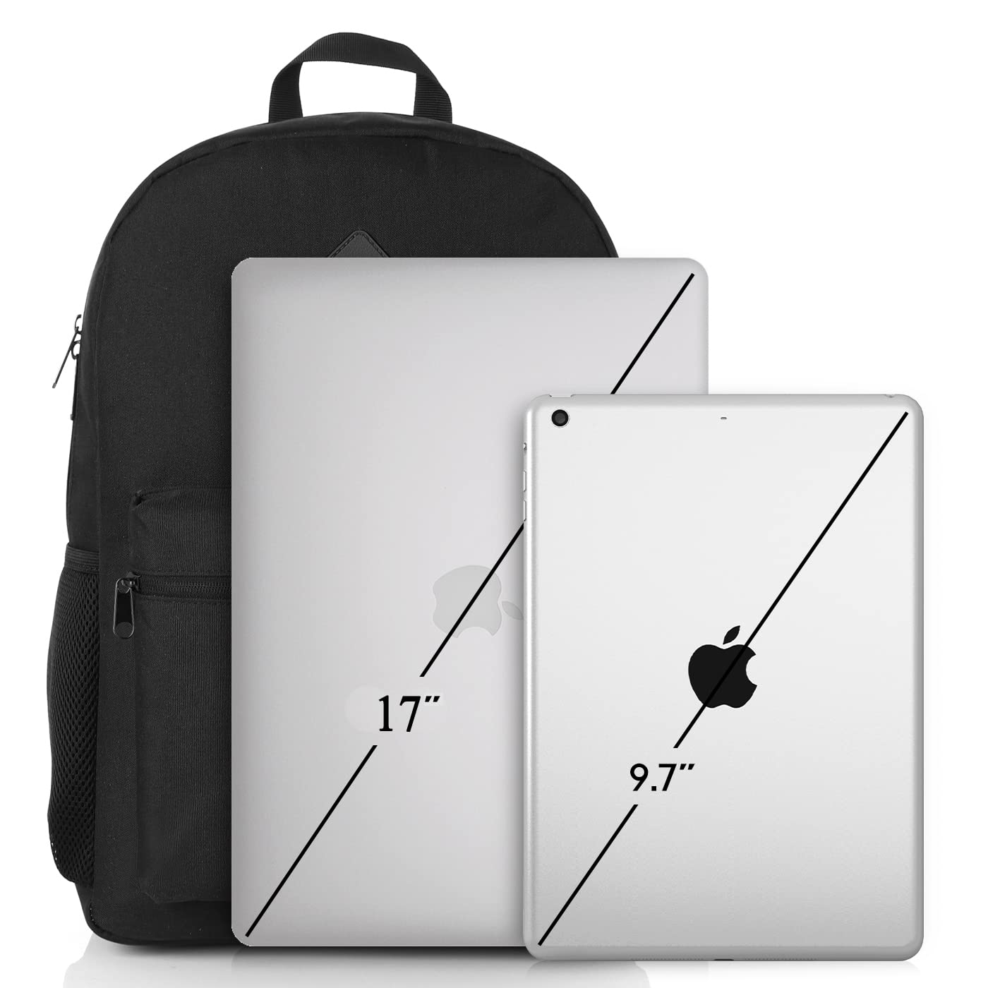 YAMTION Backpack Men and Women, School Backpack Boys and Girls Teenager Backpack School for Study Work Travel with USB Charging Port