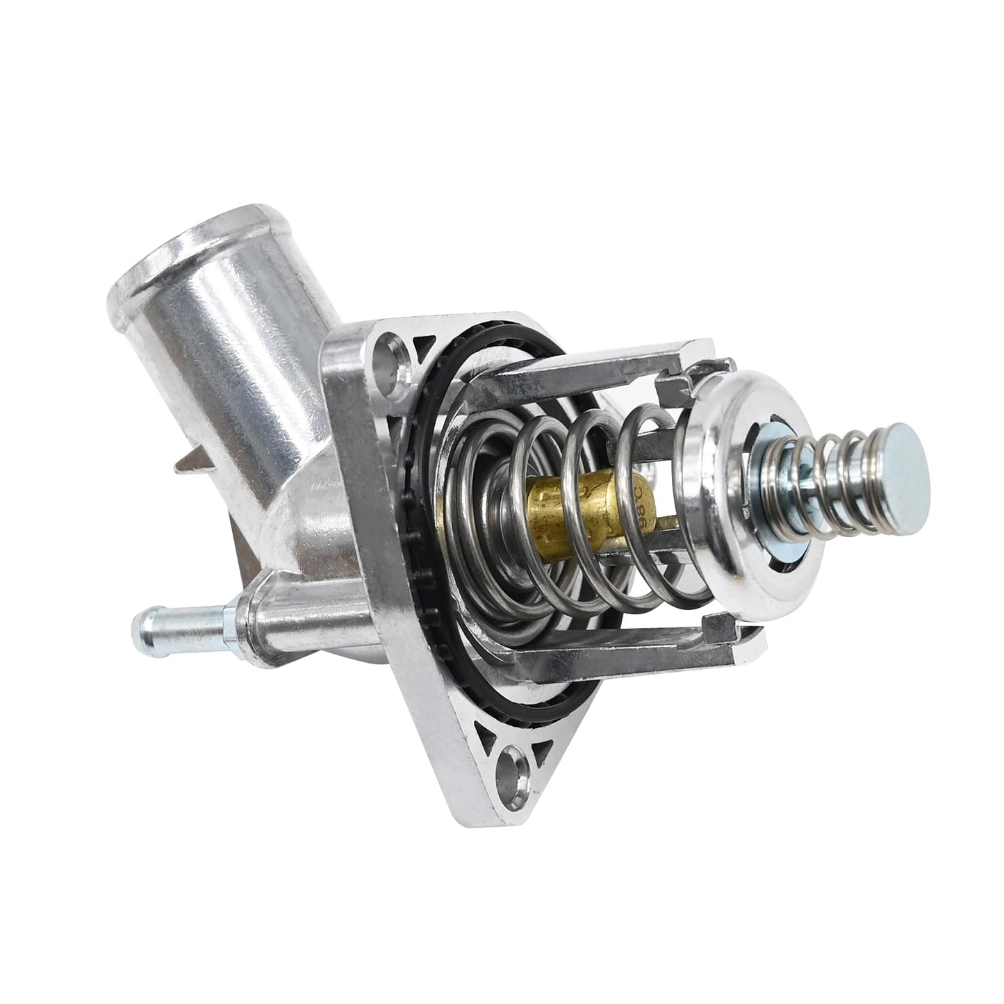 MDEOOSKY 12674639 Engine Thermostat Housing Assembly Aluminum Replacement for Silverado 1500 4.3L 5.3L 2014-2018 Escalade 2015-2020 6.2L Yukon 2015-2020 5.3L 6.2L Sierra 1500 2014-2018