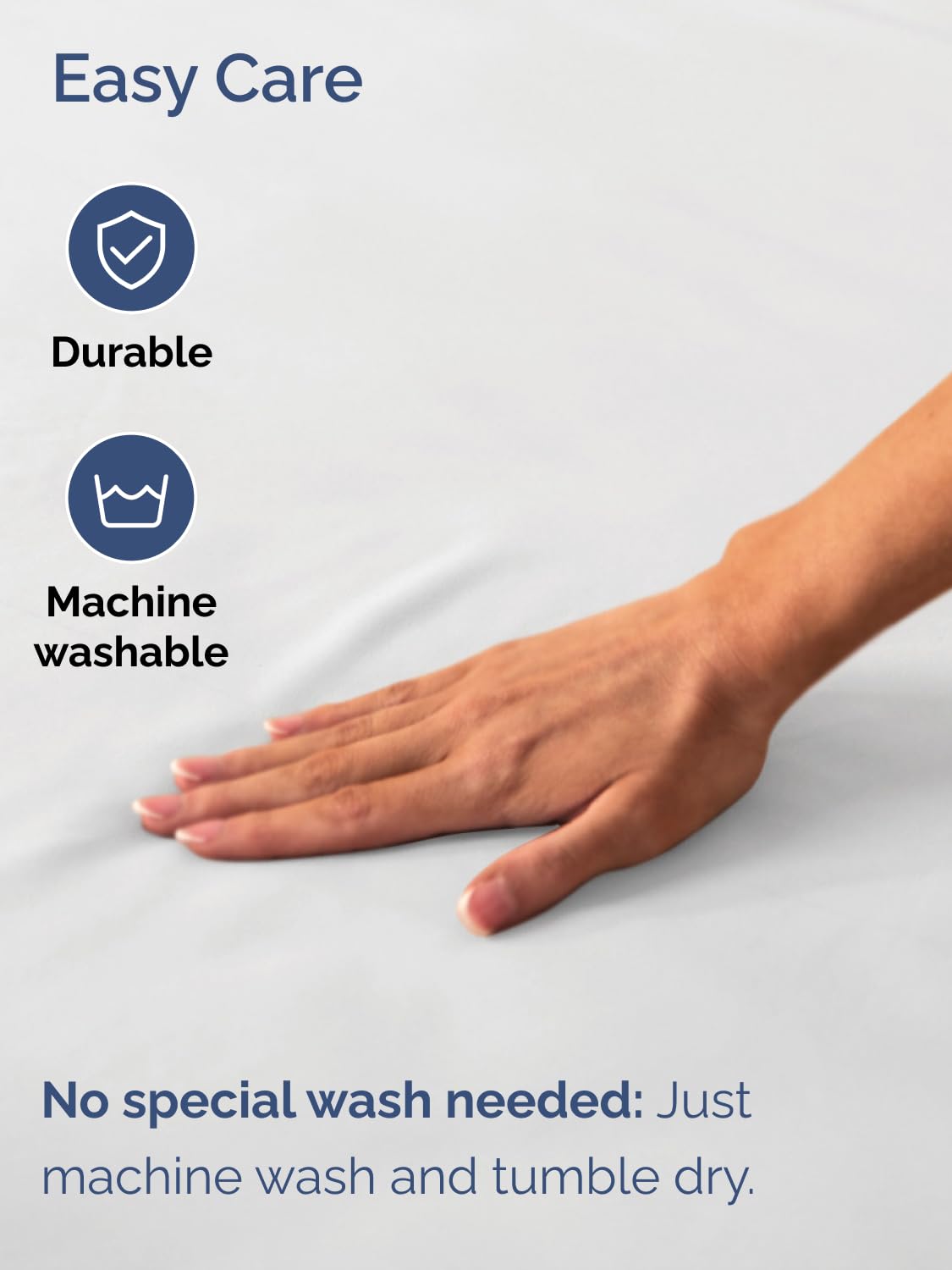 Extra Deep King Fitted Sheet - Hotel Luxury Single Fitted Sheet Only - King Sheet Easily Fits 18 inch to 24 inch Mattress - Soft, Wrinkle Free, Breathable & Comfy Extra Deep Pockets White Fitted Sheet