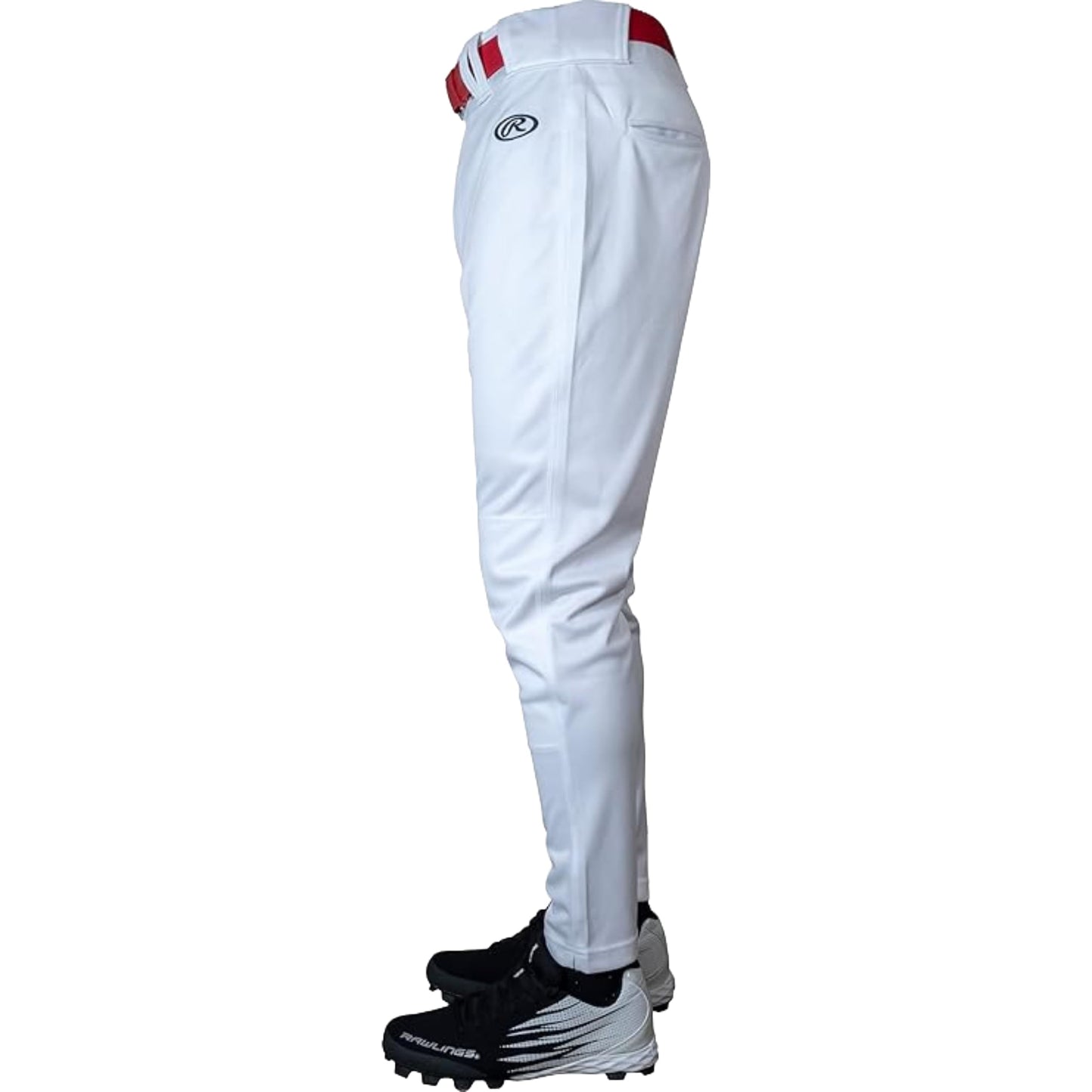 Adult Jog Baseball Pant-M-WHT