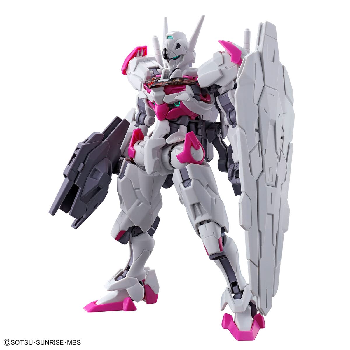 BANDAI Hobby The Witch from Mercury Gundam LFRITH HG 1/144 Scale Model Kit, White (2587102)